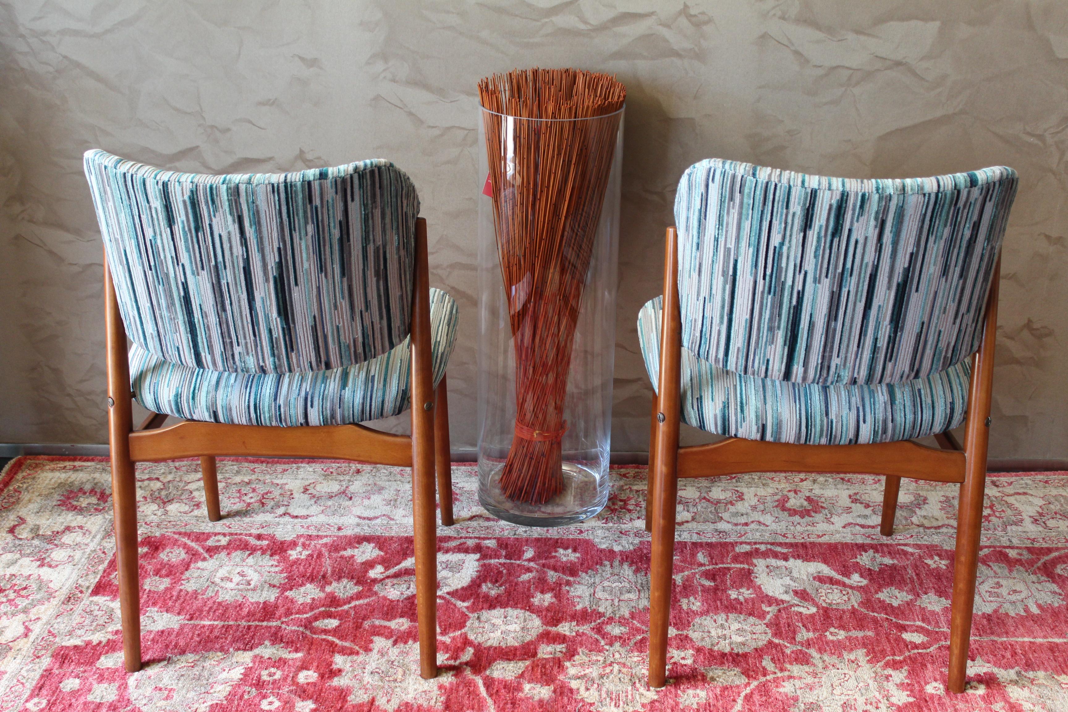 Set of 6 Midcentury Teak Arne Vodder for France & Daverkosen Dining Chairs 5