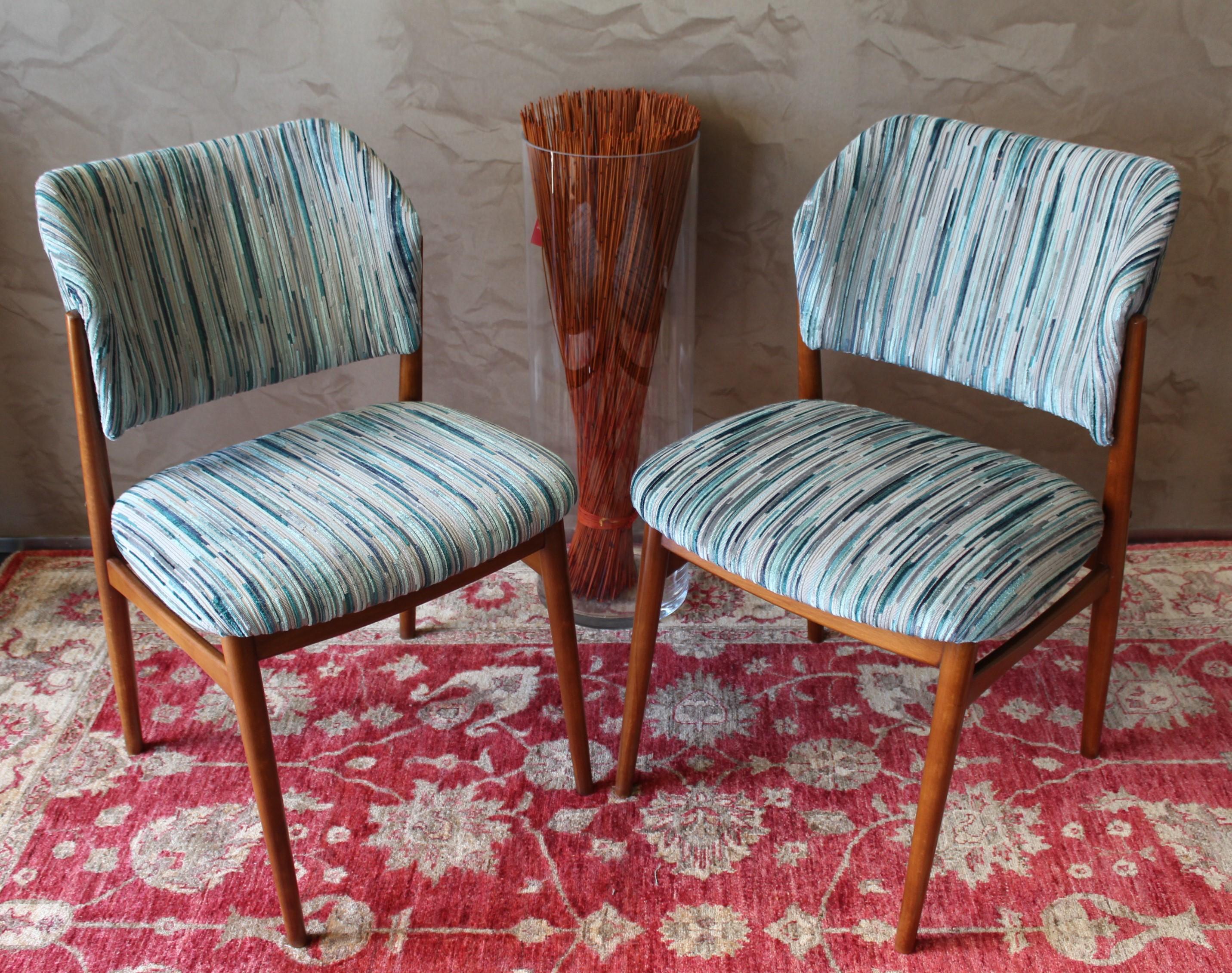 Set of 6 Midcentury Teak Arne Vodder for France & Daverkosen Dining Chairs 6