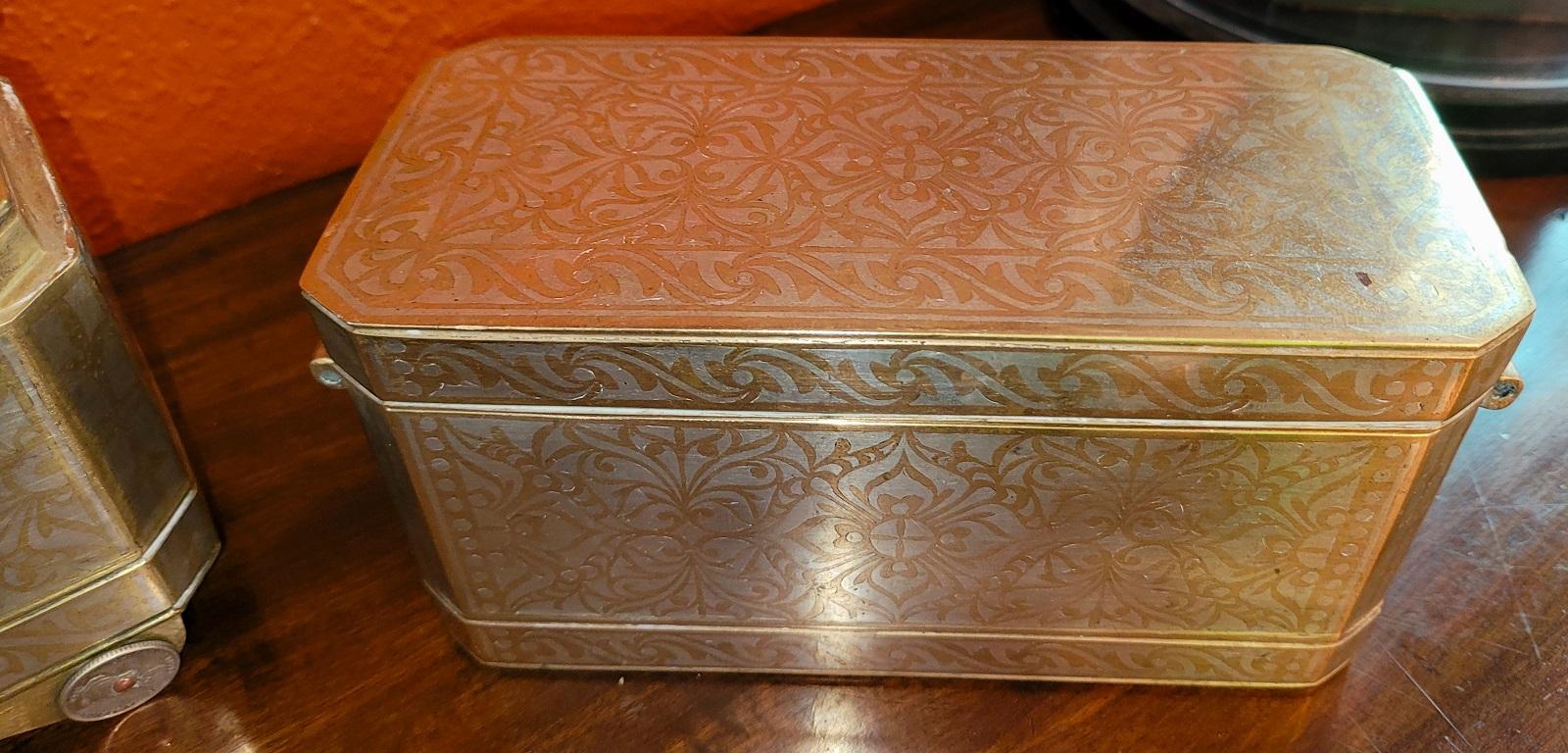 brass betel box