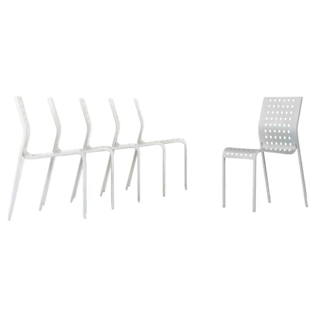Set of 6 Mirandolina Chairs by Pietro Arosio for Zanotta in, 1990 For Sale