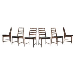 Set of 6 Model “113” Dining Chairs by Torbjørn Afdal, Denmark Mid-20th Century
