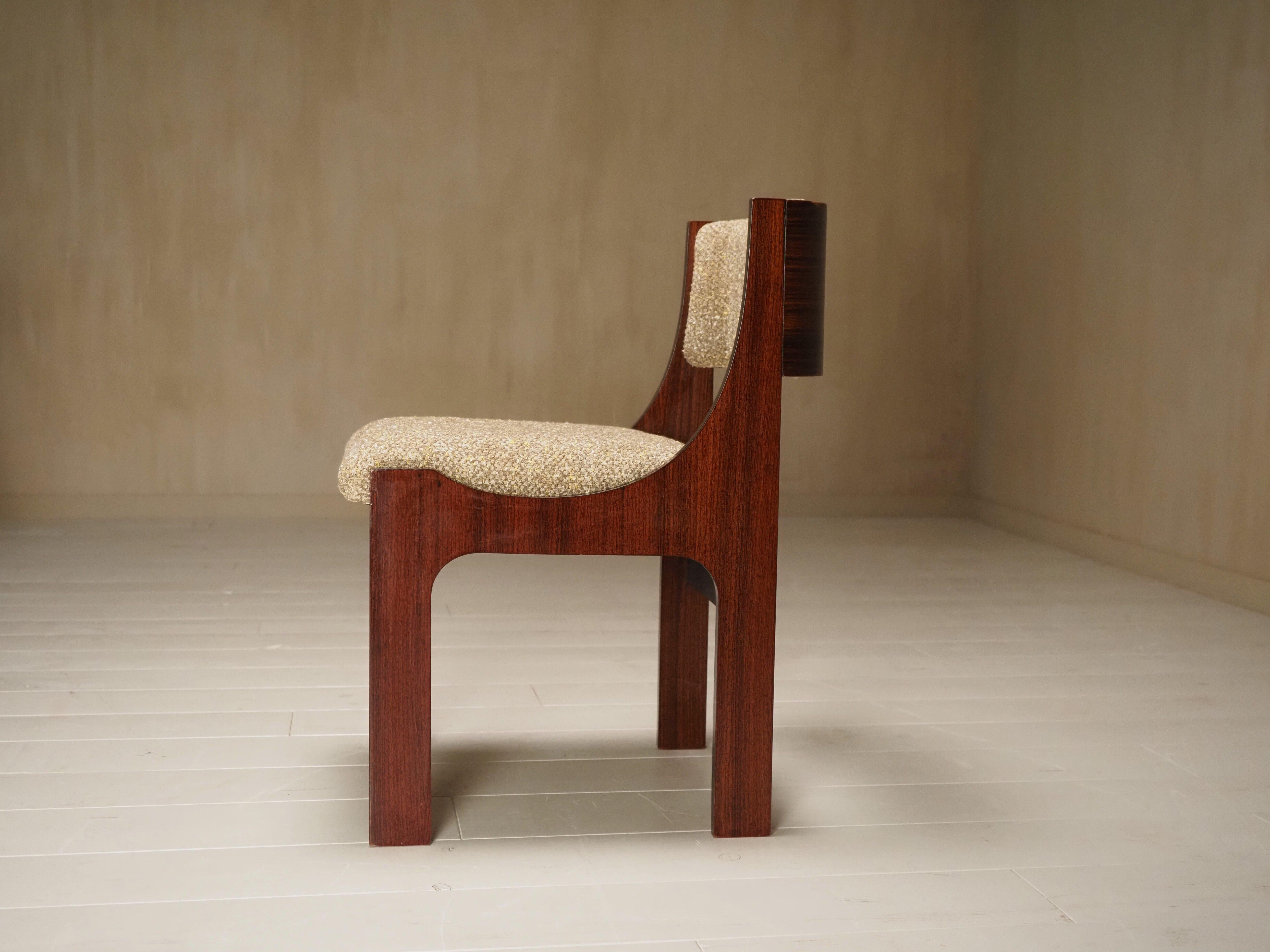 Set of 6 model “273” chairs by Franco Asnaghi for Asnaghi, Italy 1966 For Sale 9
