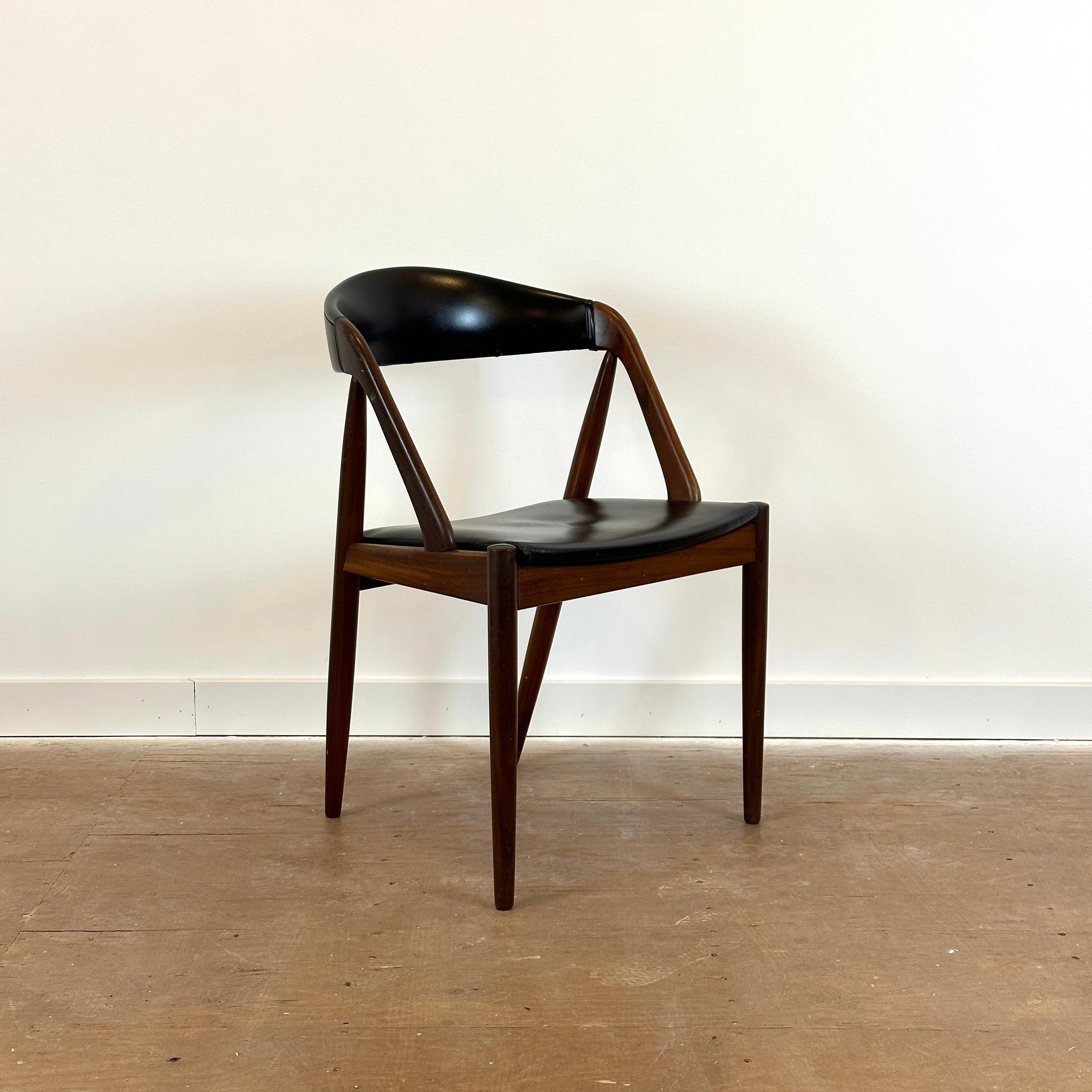 Teak Set of 6 Model 31 Dining Chairs by Kai Kristiansen