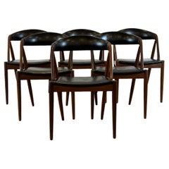Set of 6 Model 31 Dining Chairs by Kai Kristiansen