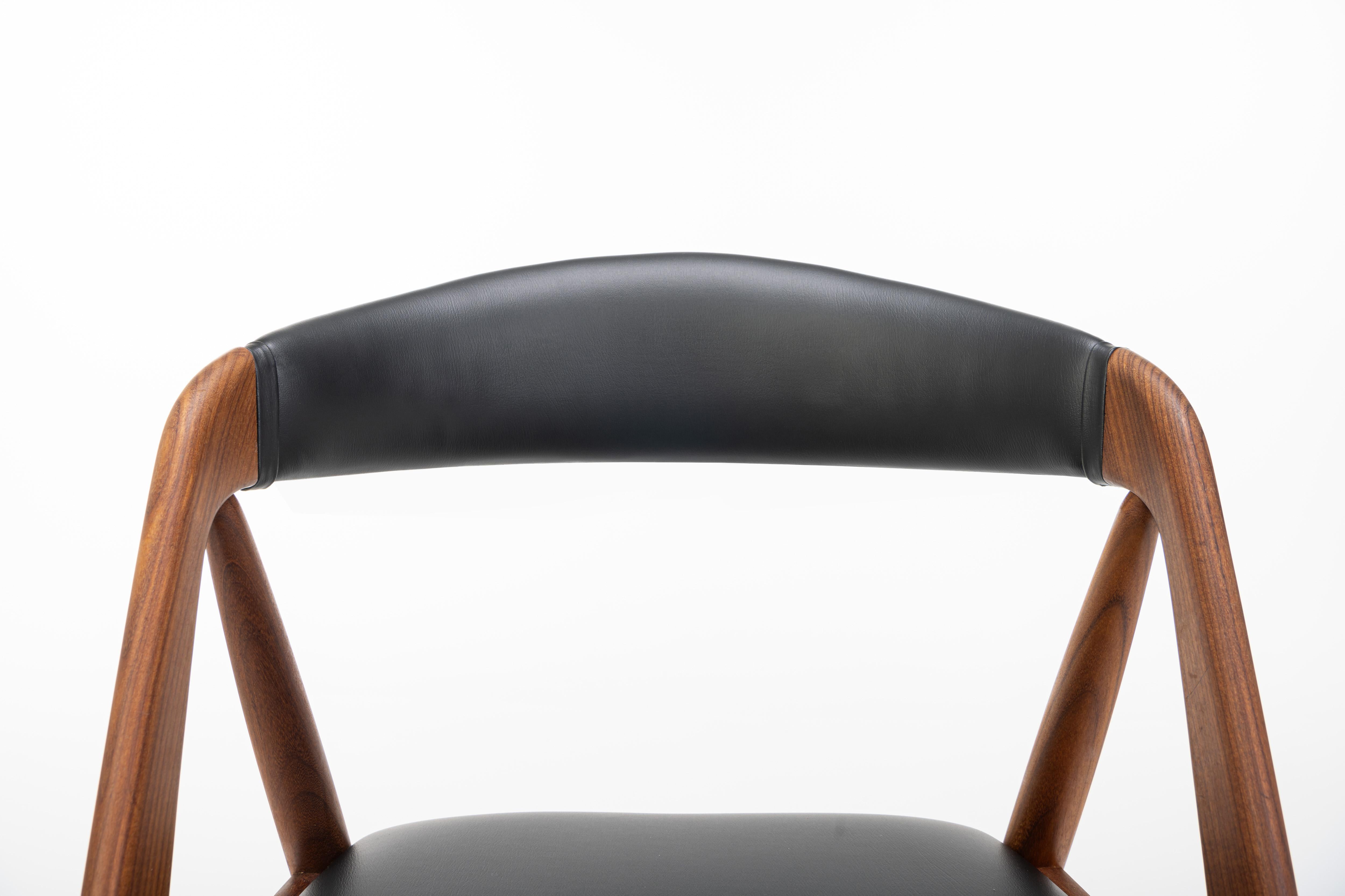 Set of 6 'Model 31' Dining Chairs by Kai Kristiansen for Schou Andersen, 1960s 3
