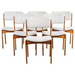Set of 6 Model 49 Dining Chairs by Erik Buch for OD Møbler, Denmark, 1960s