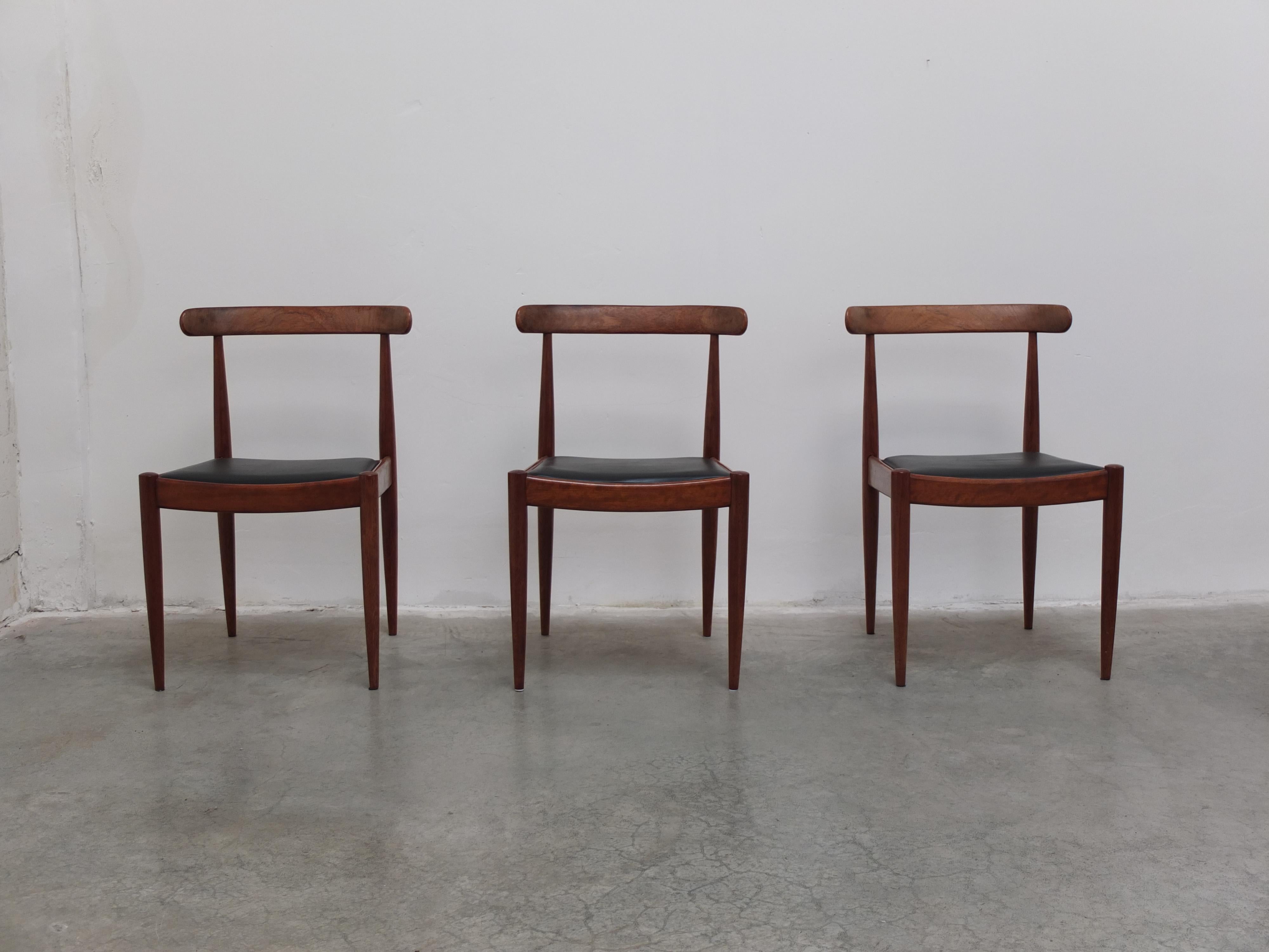 Set of 6 'Model 500' Chairs by Alfred Hendrickx for Belform, 1960s 2