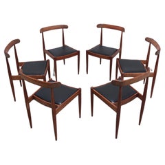 Satz von 6 Stühlen „Modell 500“ von Alfred Hendrickx für Belform, 1960er Jahre