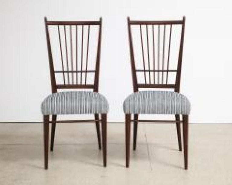 Mid-Century Modern Osvaldo Borsani Dining Chairs For Sale