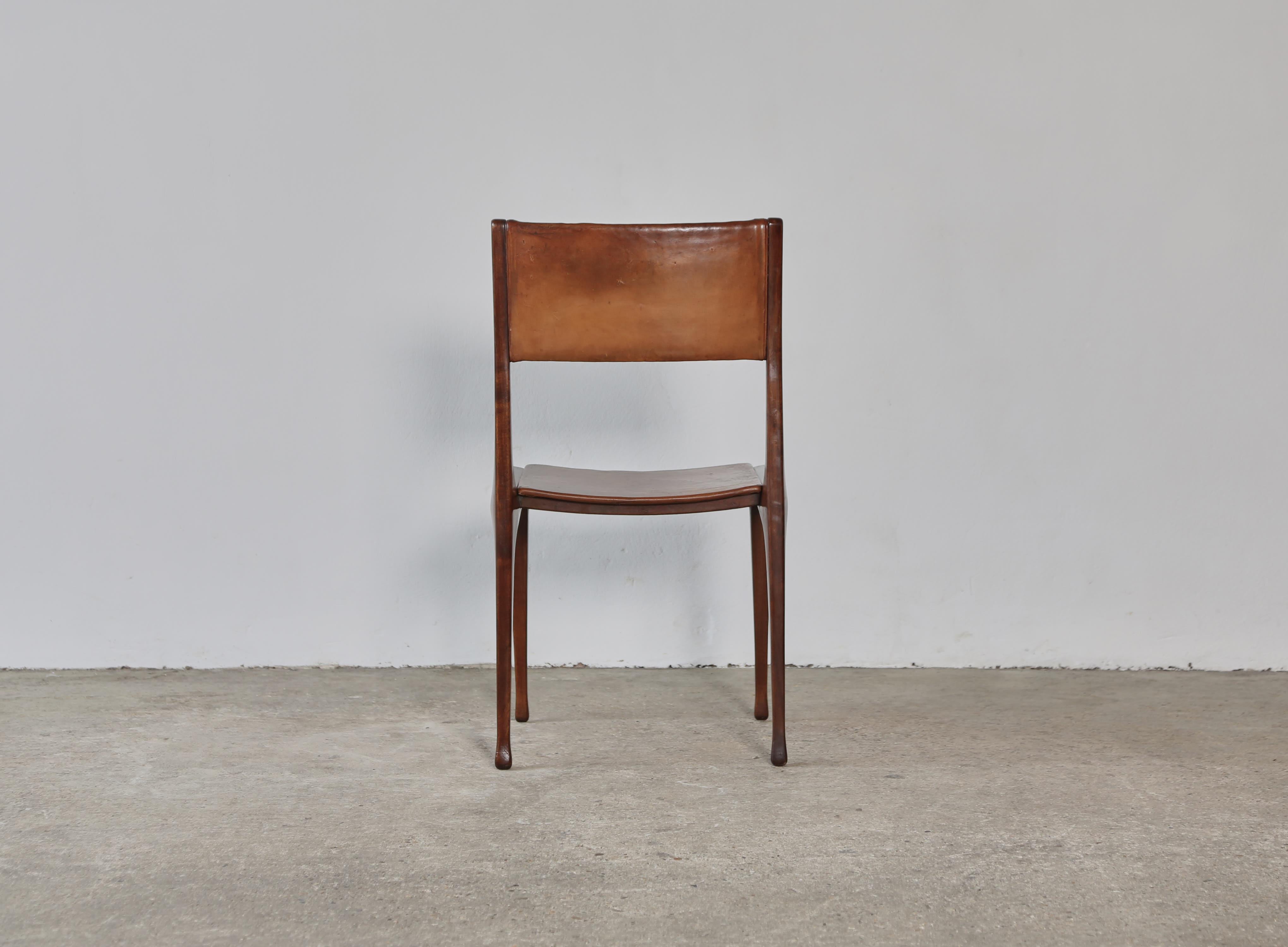 Satz von 6 Stühlen Modell 693 von Carlo de Carli für Cassina, Italien, 1950er Jahre (20. Jahrhundert) im Angebot