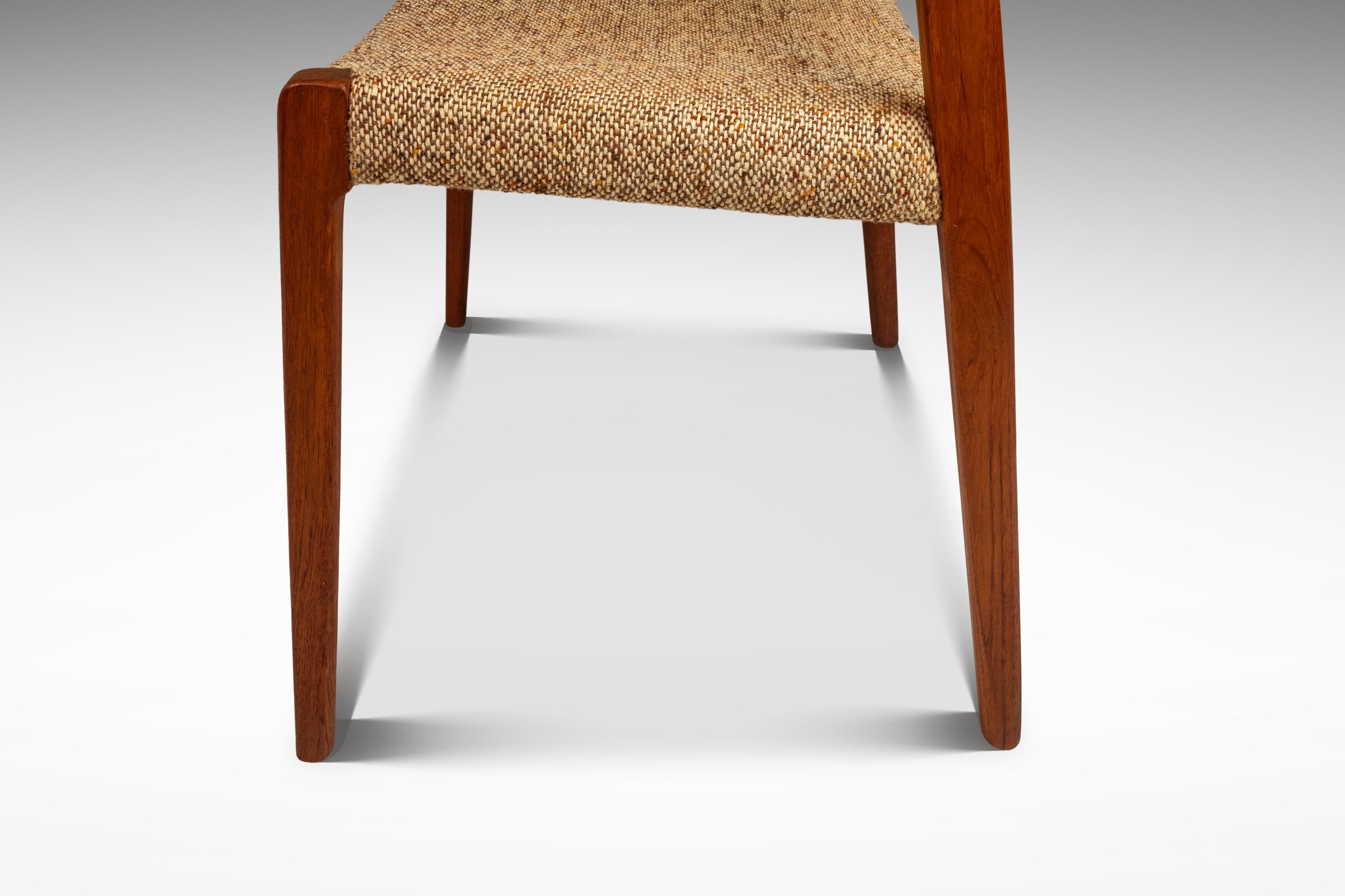 Ensemble de 6 chaises modèle #71, Niels Møller, J.L.A. Møllers Møbelfabrik, Danemark, 1960 en vente 4