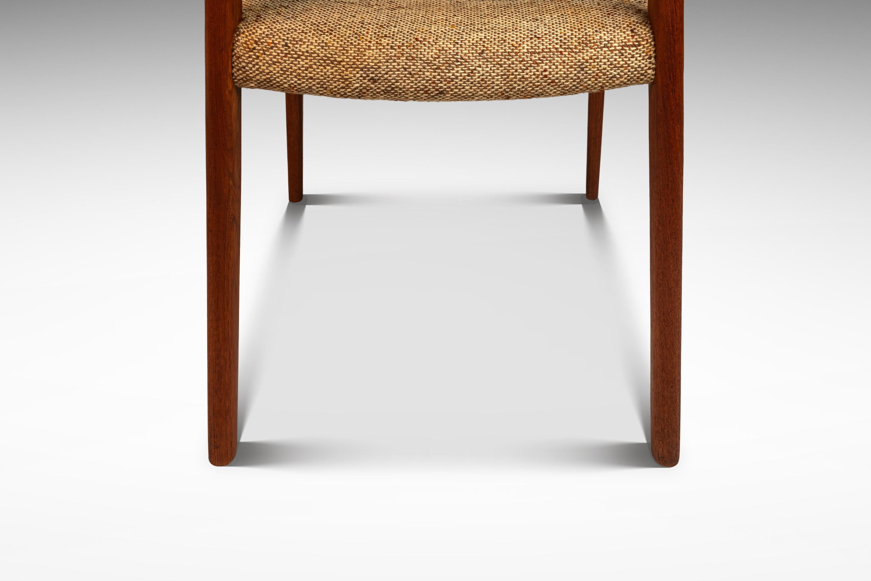 Ensemble de 6 chaises modèle #71, Niels Møller, J.L.A. Møllers Møbelfabrik, Danemark, 1960 en vente 5