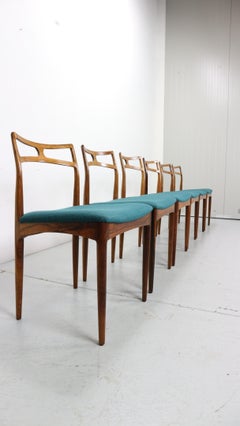 Set of 6, Model 94 Danish dining chair by Johannes Andersen, 1961