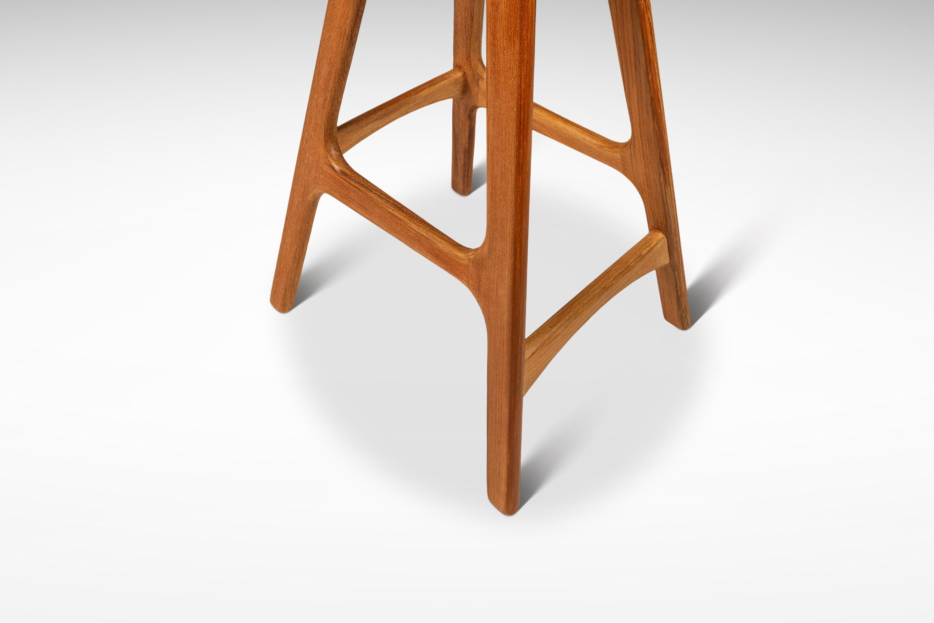 Set of 6 Model OD-61 Bar Stools for Erik Buch for O.D. Mobler, Denmark, 1960's 5