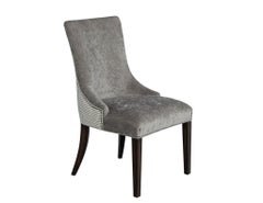 Set of 6 Modern Grey Dining Chairs