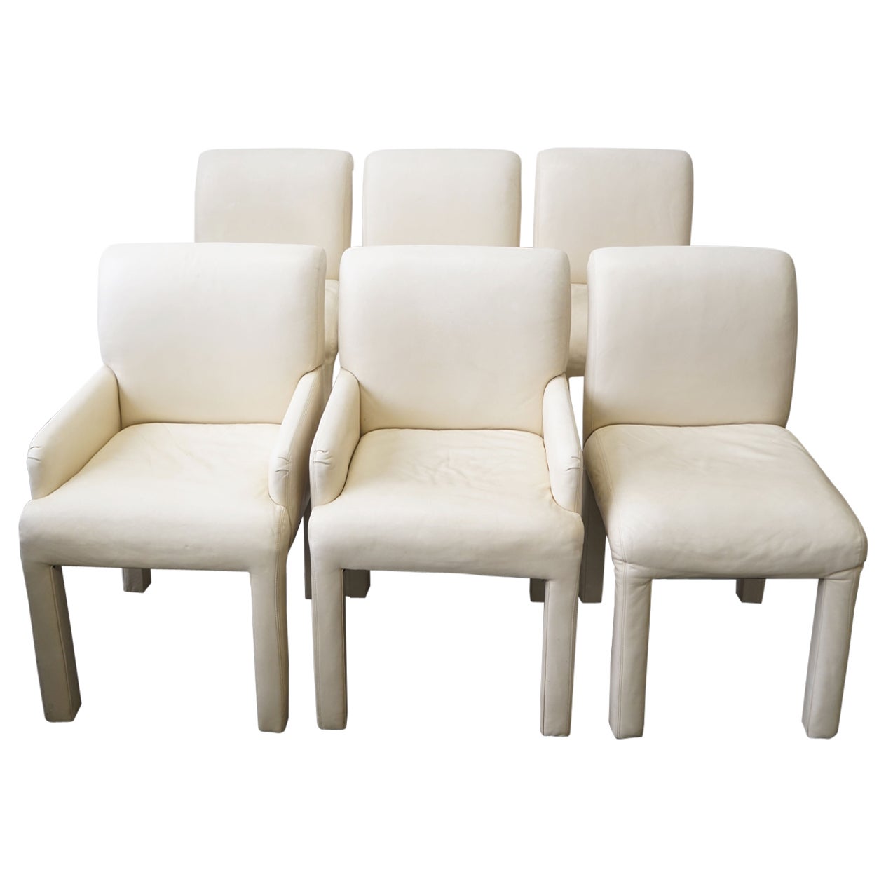 Set di 6 sedie da pranzo vintage in stile Vladimir Kagan per Directional