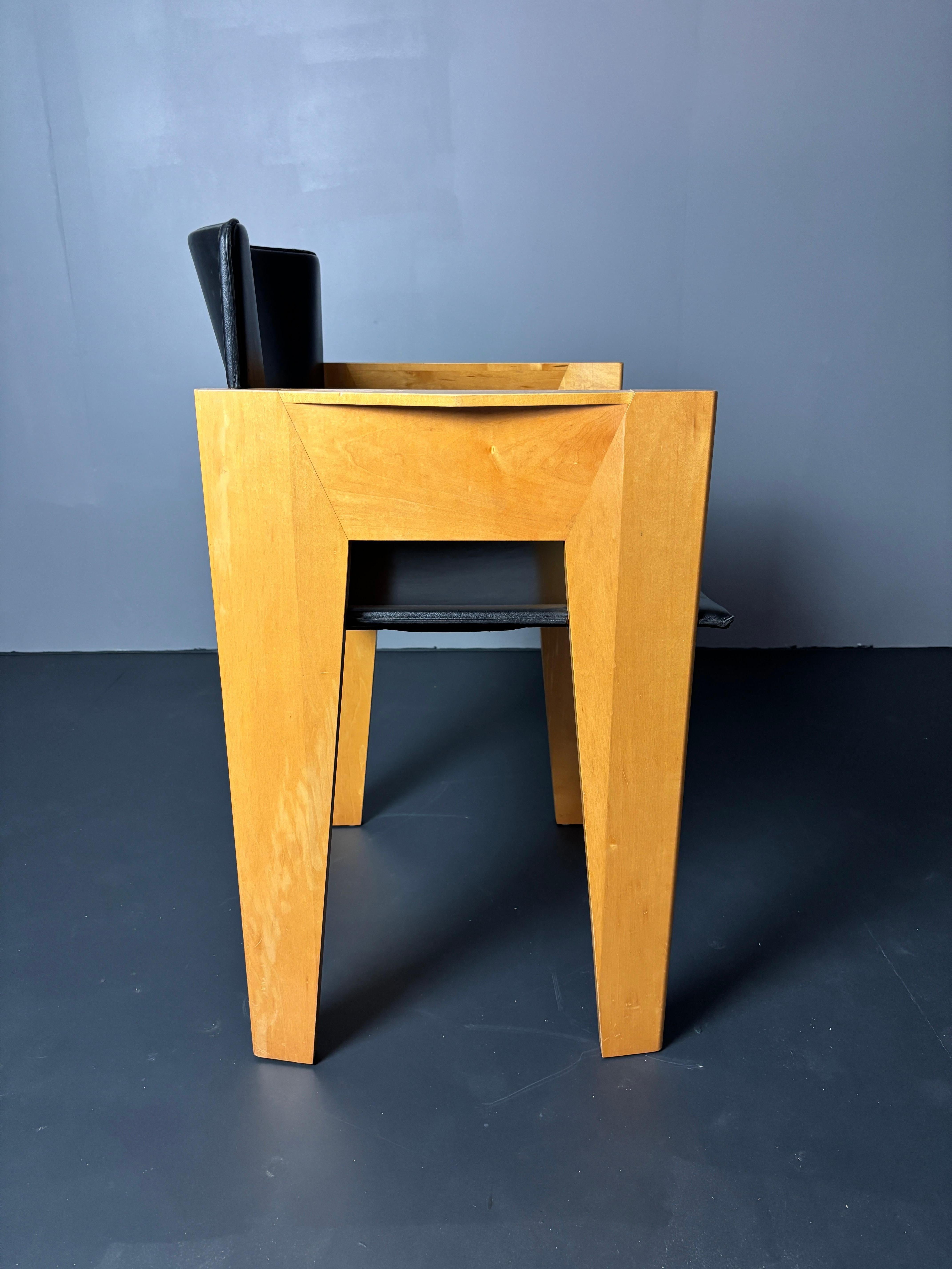 Set di 6 sedie da pranzo moderniste di Arnold Merckx per Arco, design olandese anni '80 in vendita 4