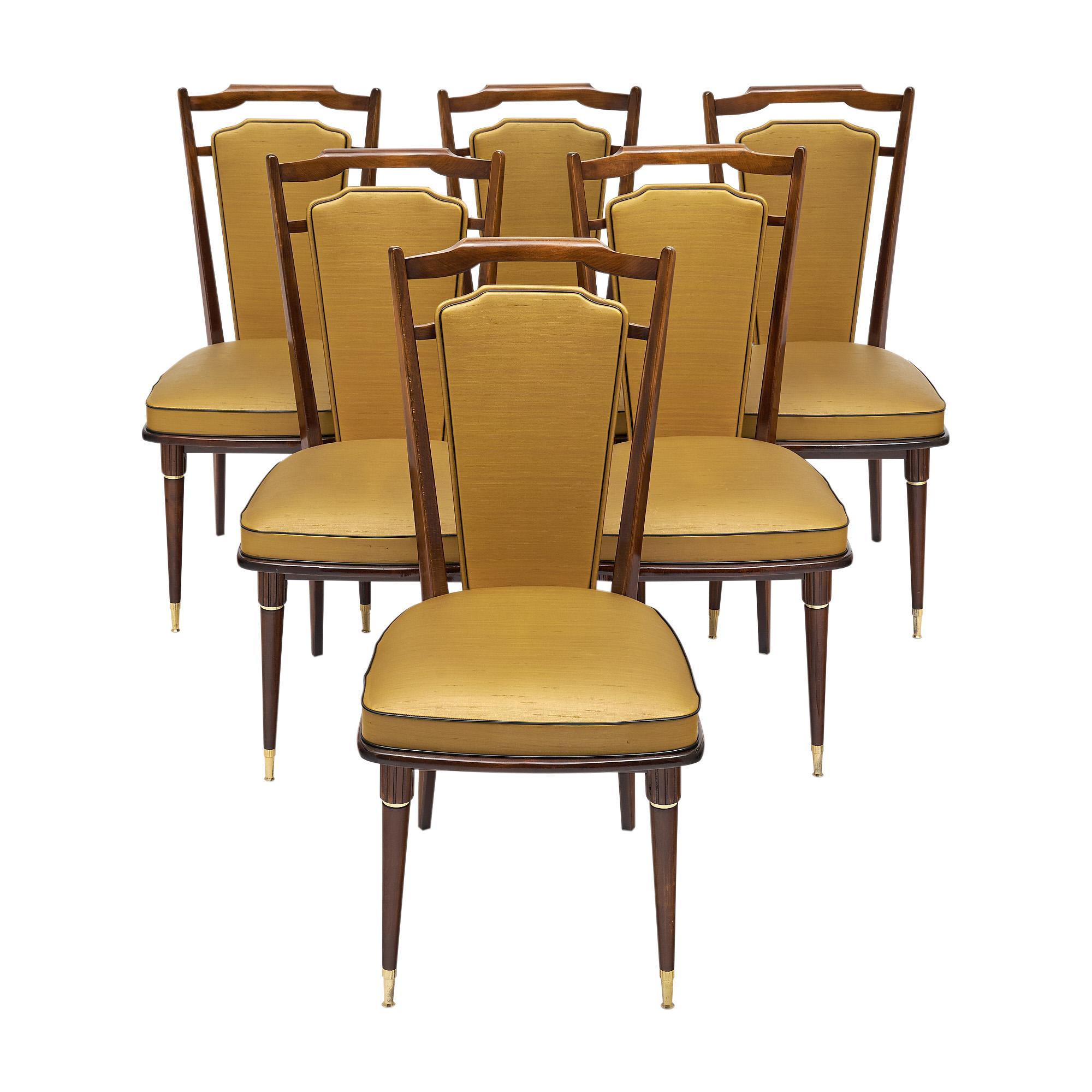 Set of 6 Modernist Dining Chairs in vendita 3