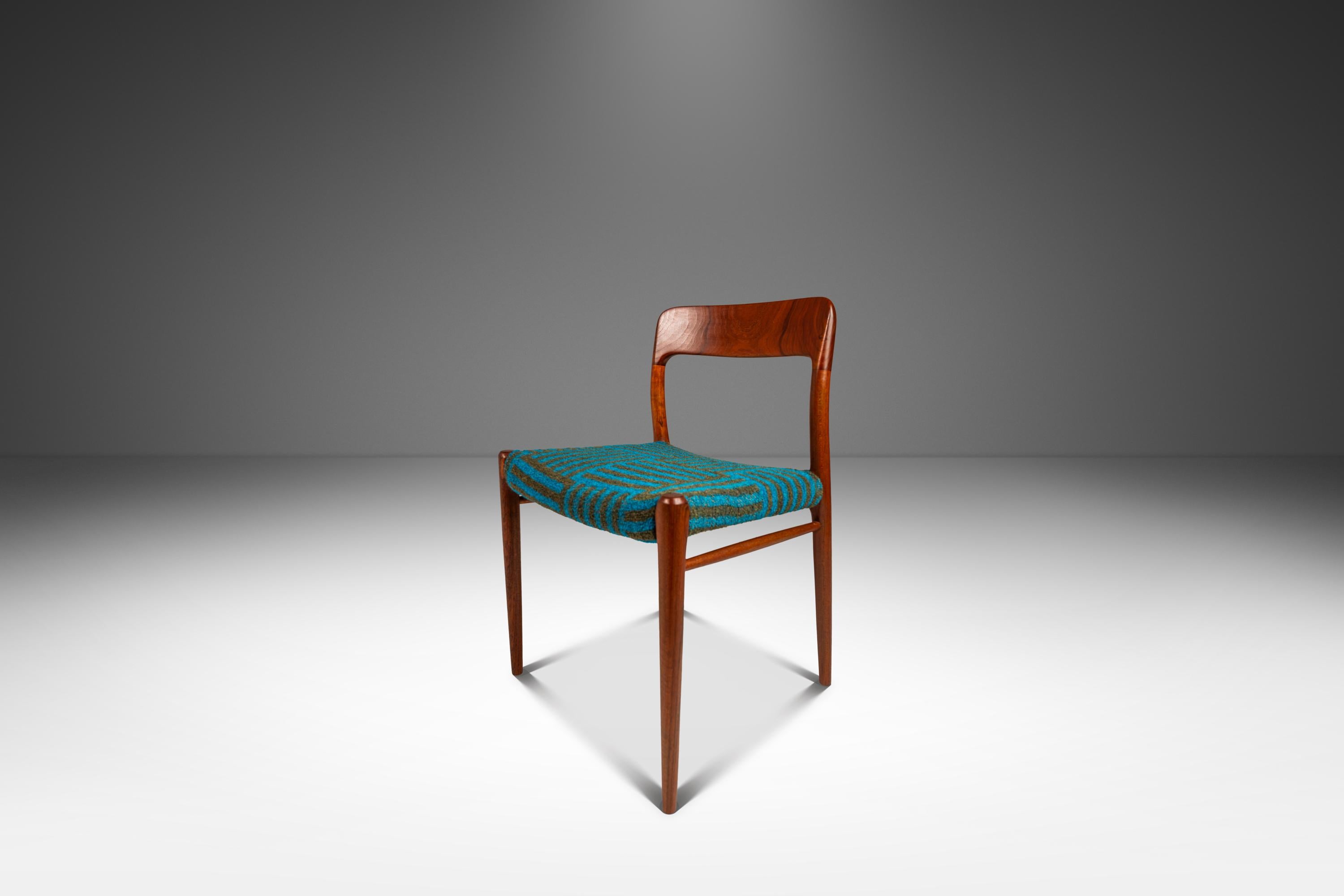 Set di 6 sedie Moller Model 75, Niels Møller per J.L. Møllers, Danimarca, anni '60 in vendita 2