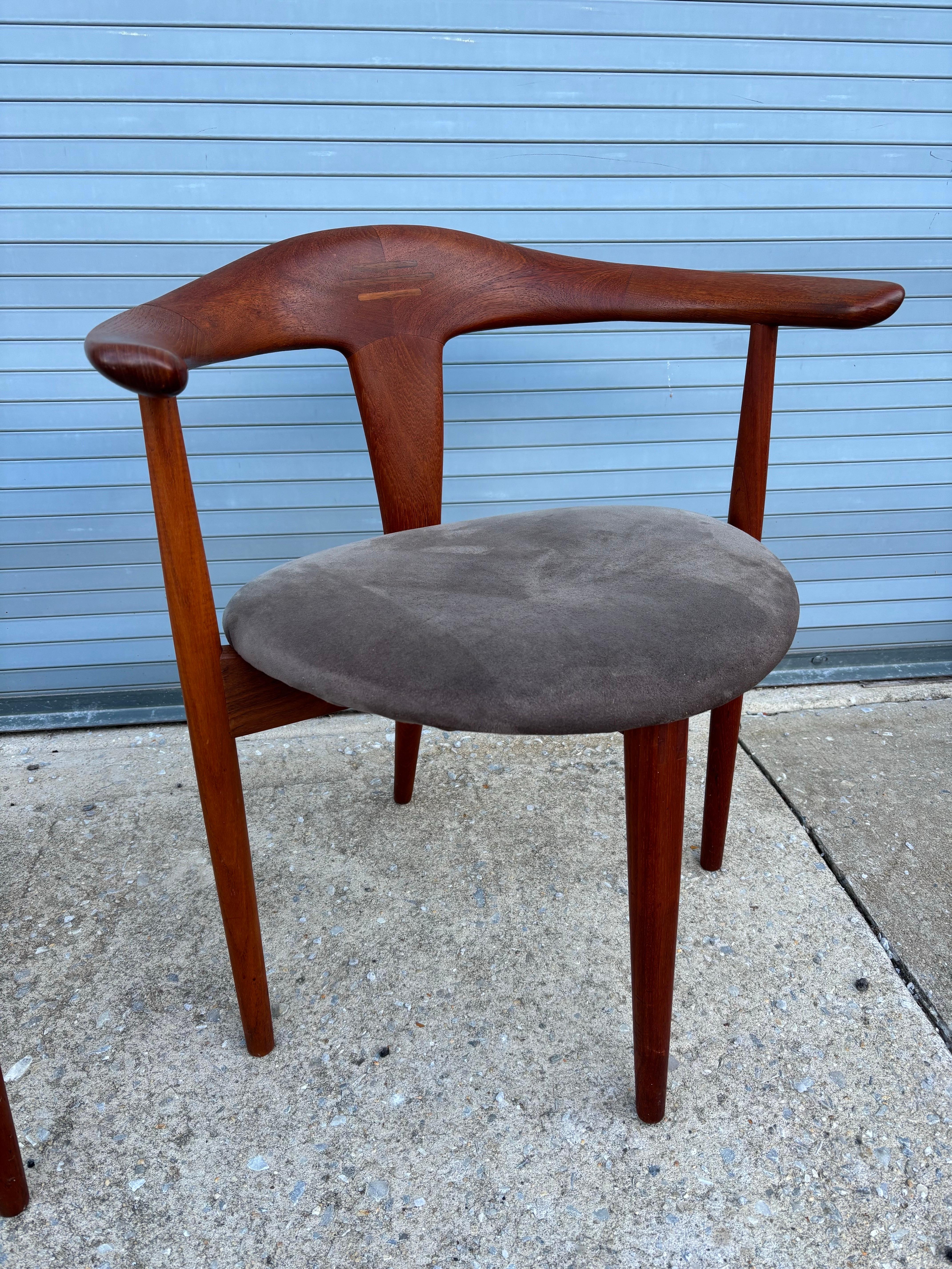 Set di 6 sedie da pranzo in teak Moreddi in vendita 7