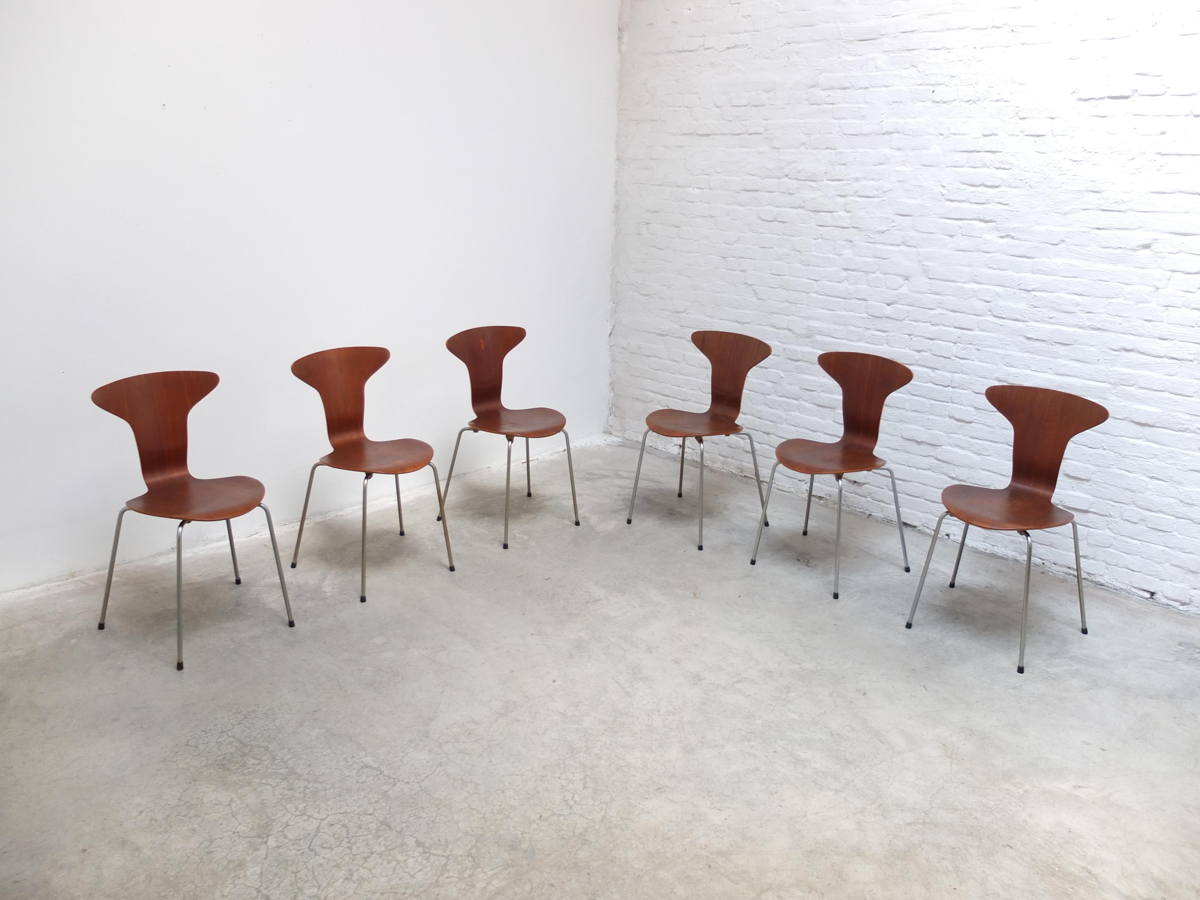 Métal Ensemble de 6 chaises 