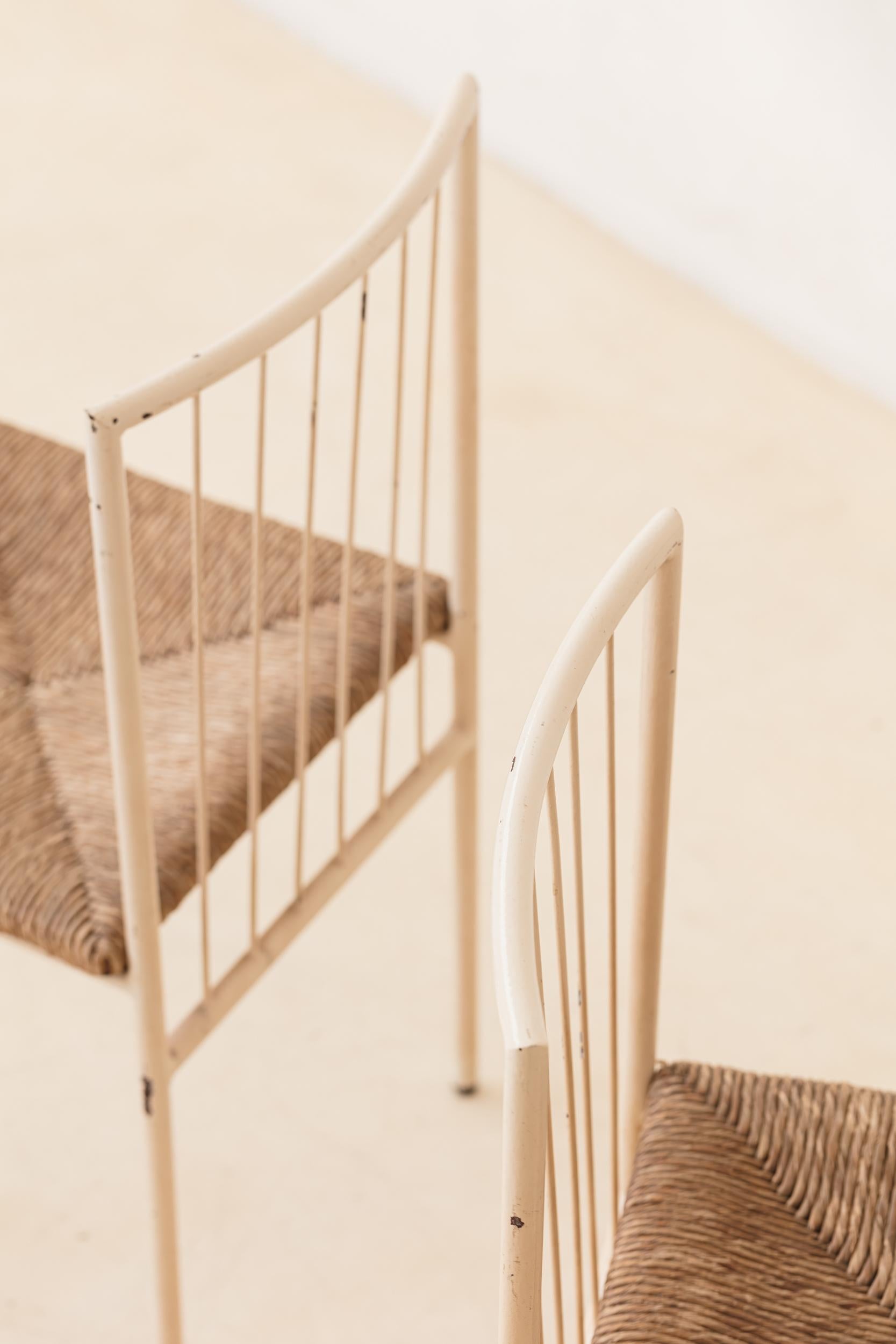 Set of 6 mtf600 Chair, Geraldo de Barros, Unilabor, Brazilian Midcentury, 1960s For Sale 4