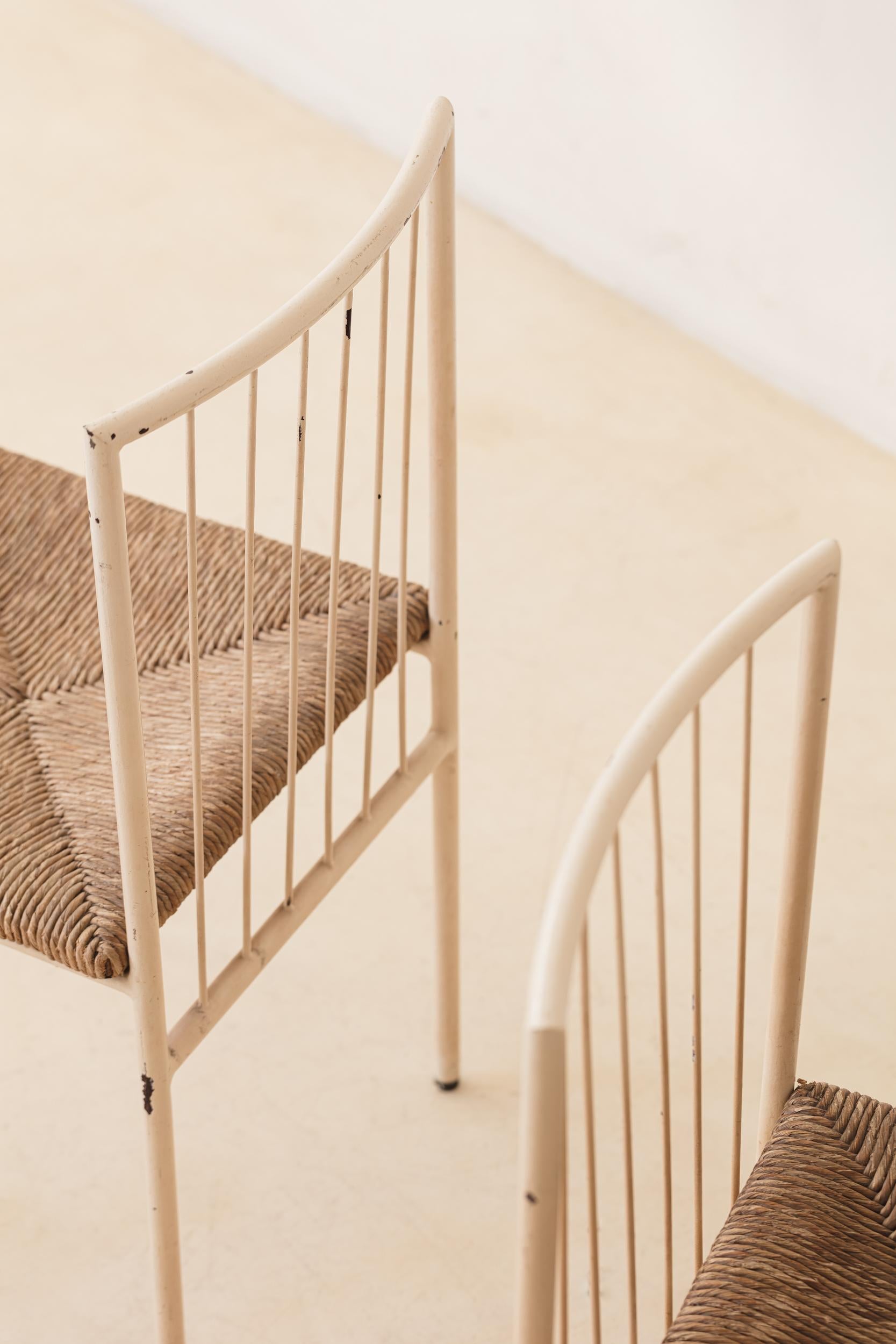 Set of 6 mtf600 Chair, Geraldo de Barros, Unilabor, Brazilian Midcentury, 1960s For Sale 5