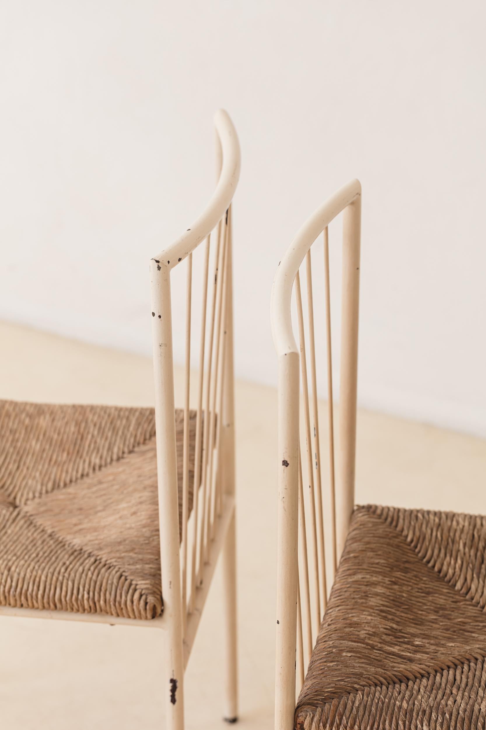 Set of 6 mtf600 Chair, Geraldo de Barros, Unilabor, Brazilian Midcentury, 1960s For Sale 7