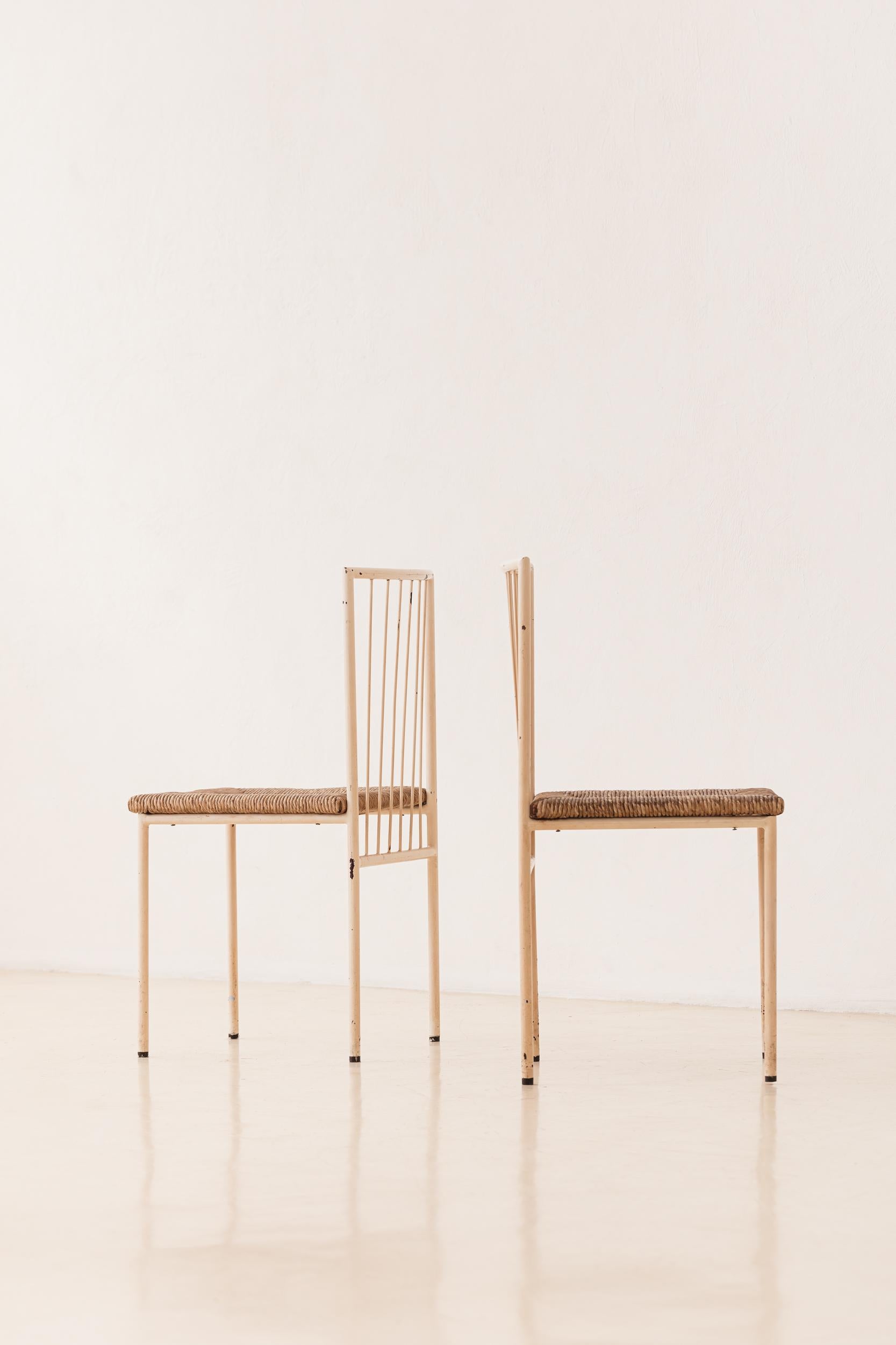 Set of 6 mtf600 Chair, Geraldo de Barros, Unilabor, Brazilian Midcentury, 1960s For Sale 3