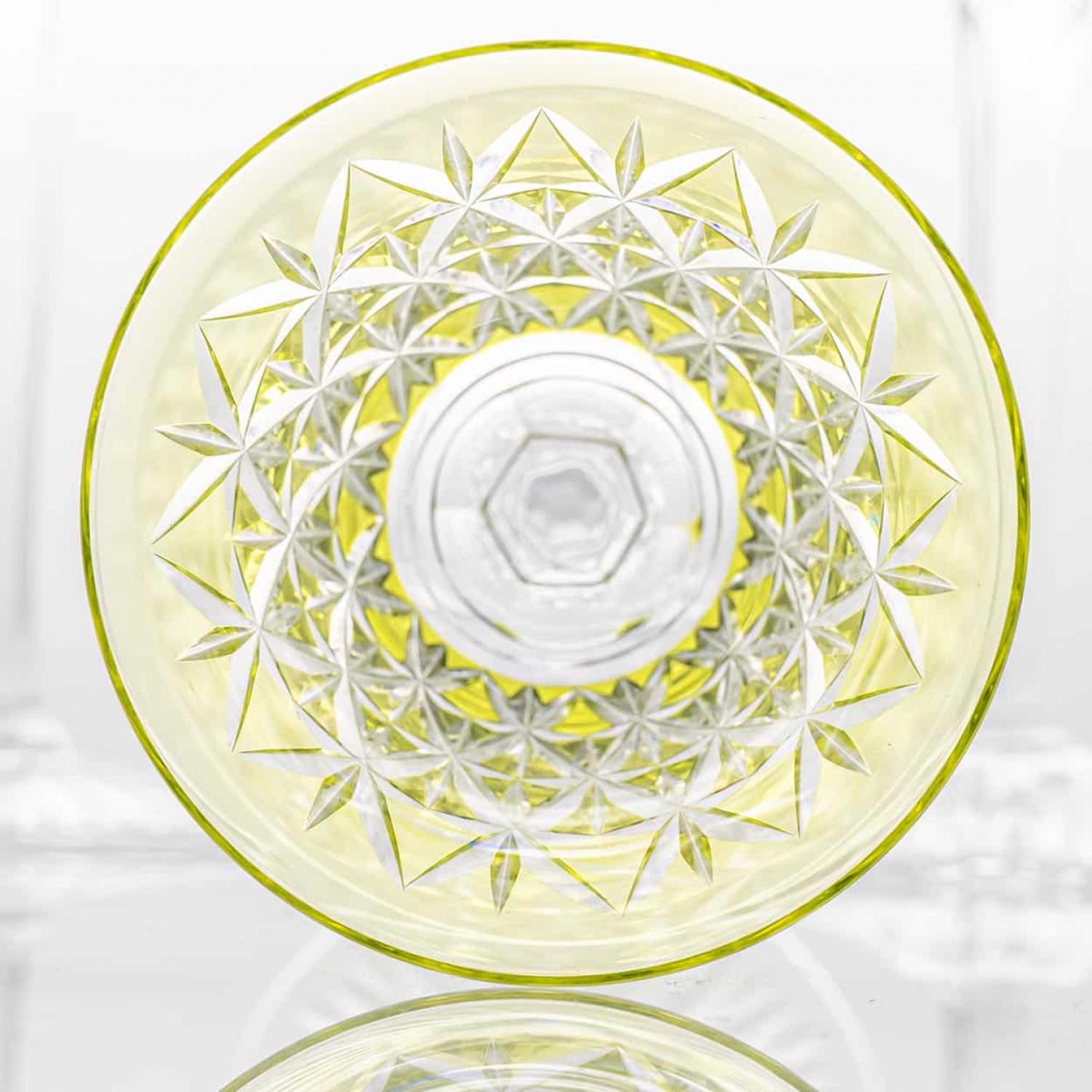 Juego de 6 Copas de Cristal Baccarat Multicolor, Francia Hecho a mano en venta