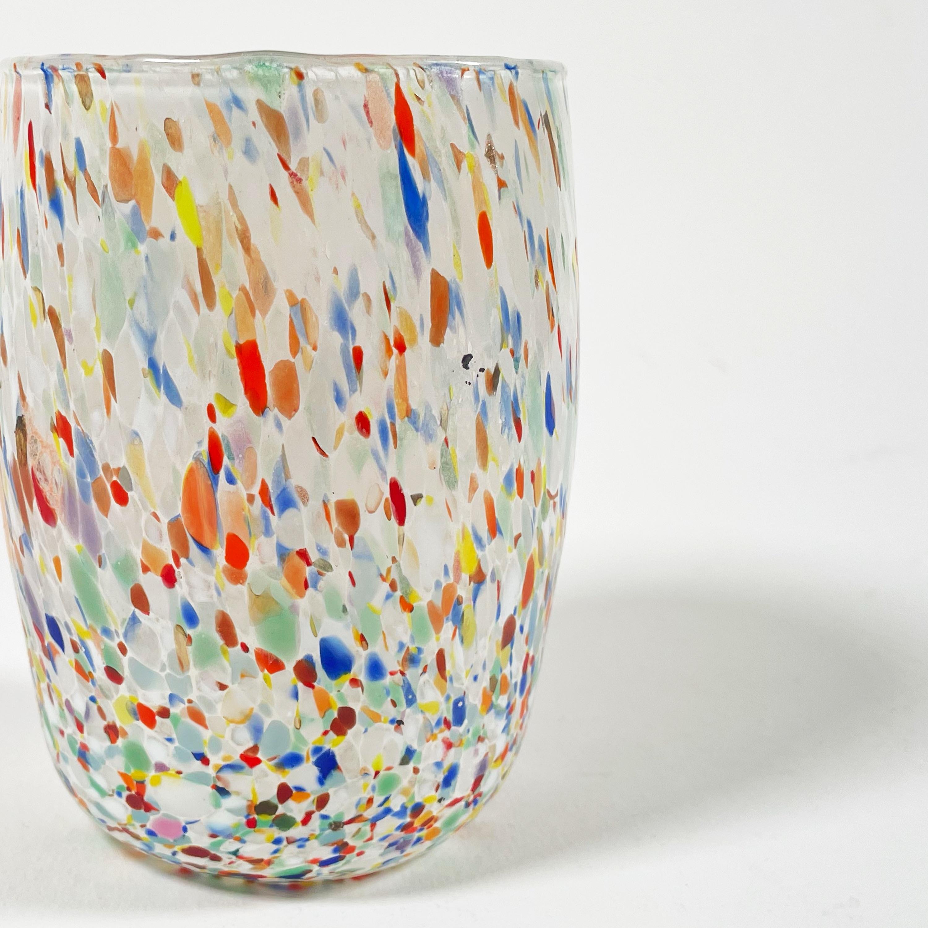 Ensemble de 6 verres de Murano soufflés à la main, neufs et jamais utilisés en vente 7