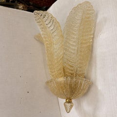 Set of 6 Murano Sconces. Sold in pairs