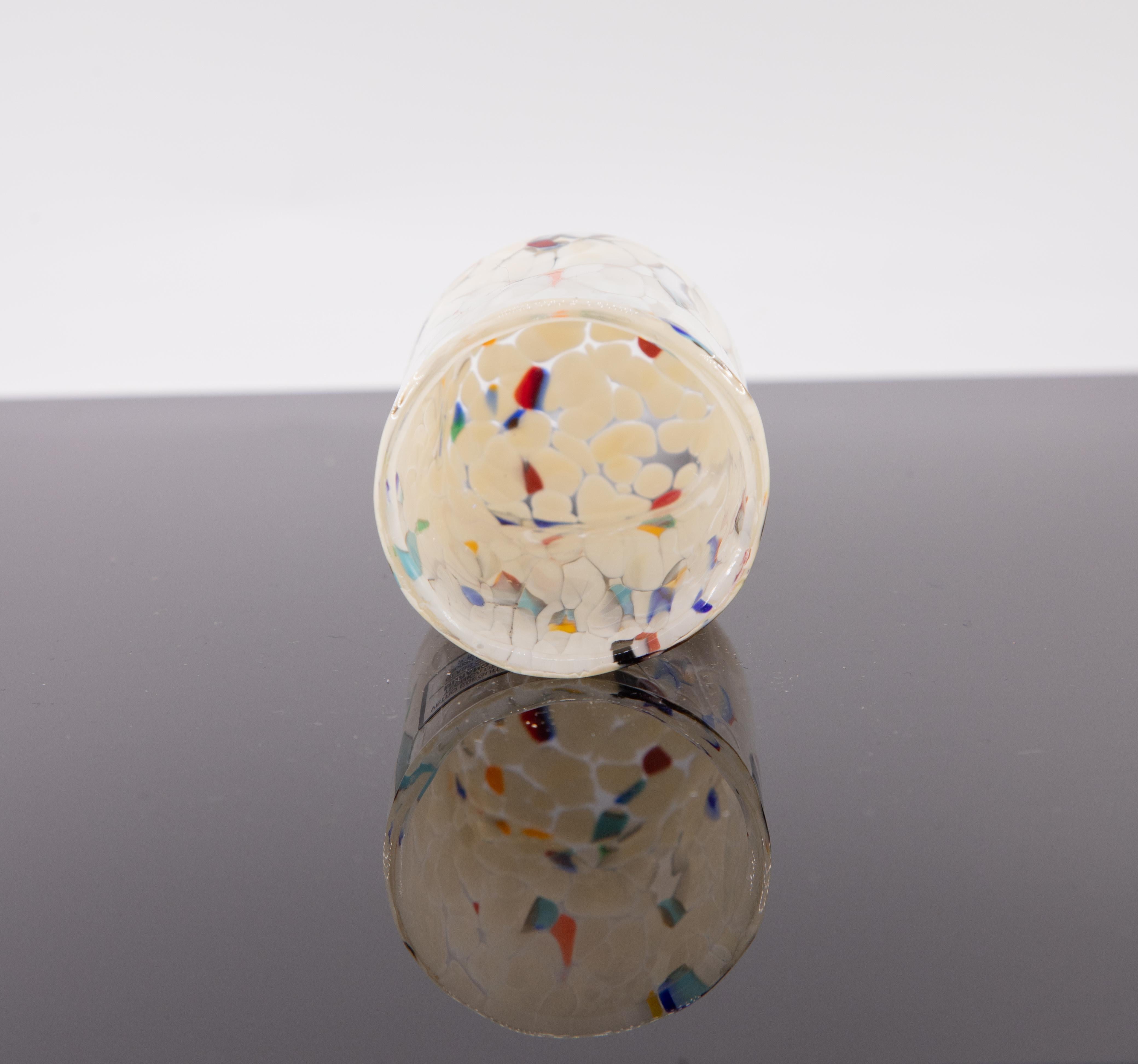 Set di 6 bicchieri da shot di Murano colore 