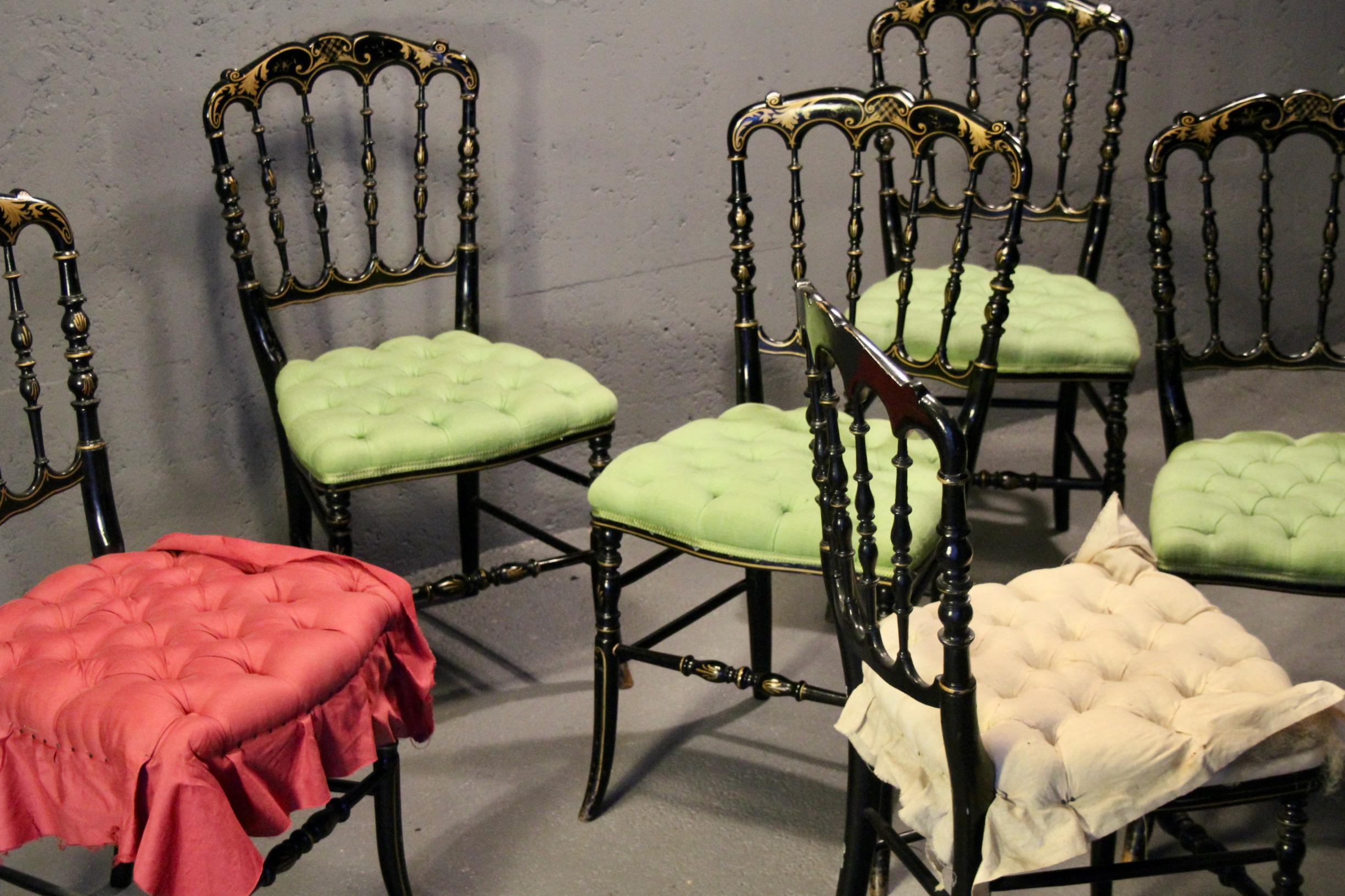 Set di 6 sedie N III In condizioni buone in vendita a grand Lancy, CH