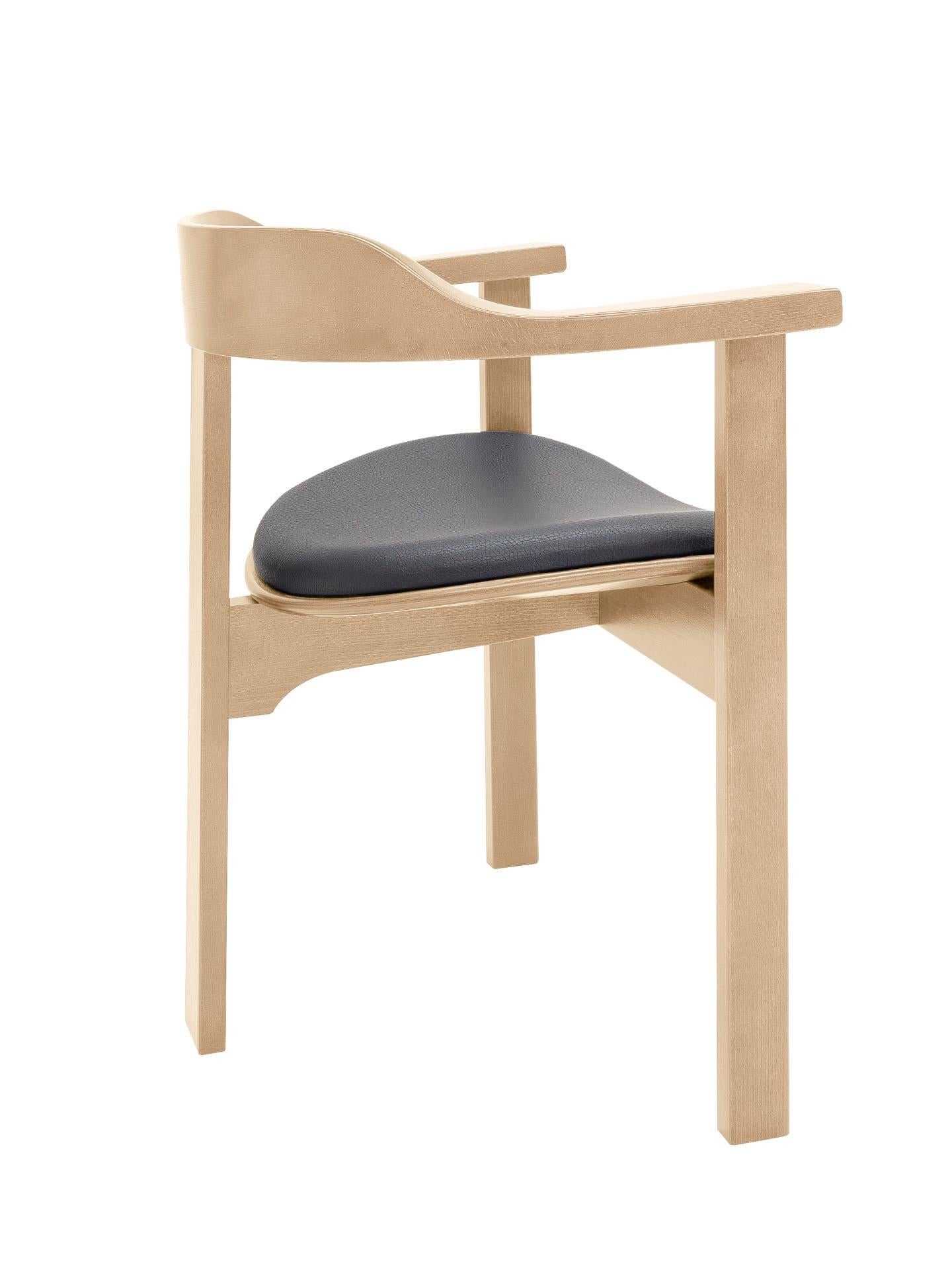 Mid Century Modern 6 Natural Haussmann chair, Robert&Trix Haussmann, Design 1964 In New Condition For Sale In Stein am Rhein, CH