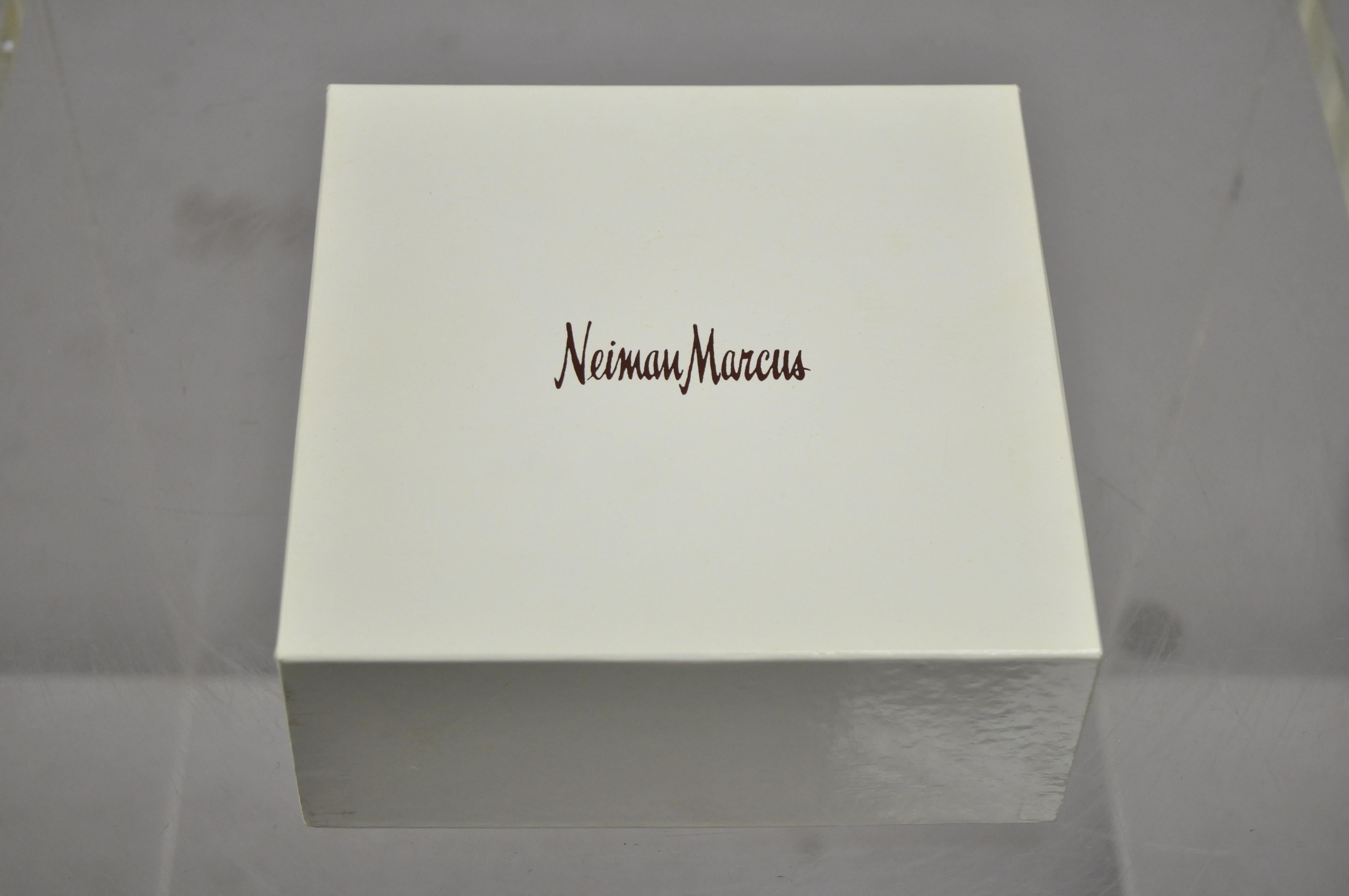 Set of 6 Neiman Marcus 95th Anniversary 1907 Gold Mintage Dessert Plates 3