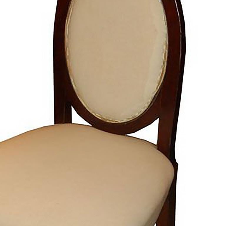 Austrian Set of 6 Neo Renaissance Oak Chairs For Sale