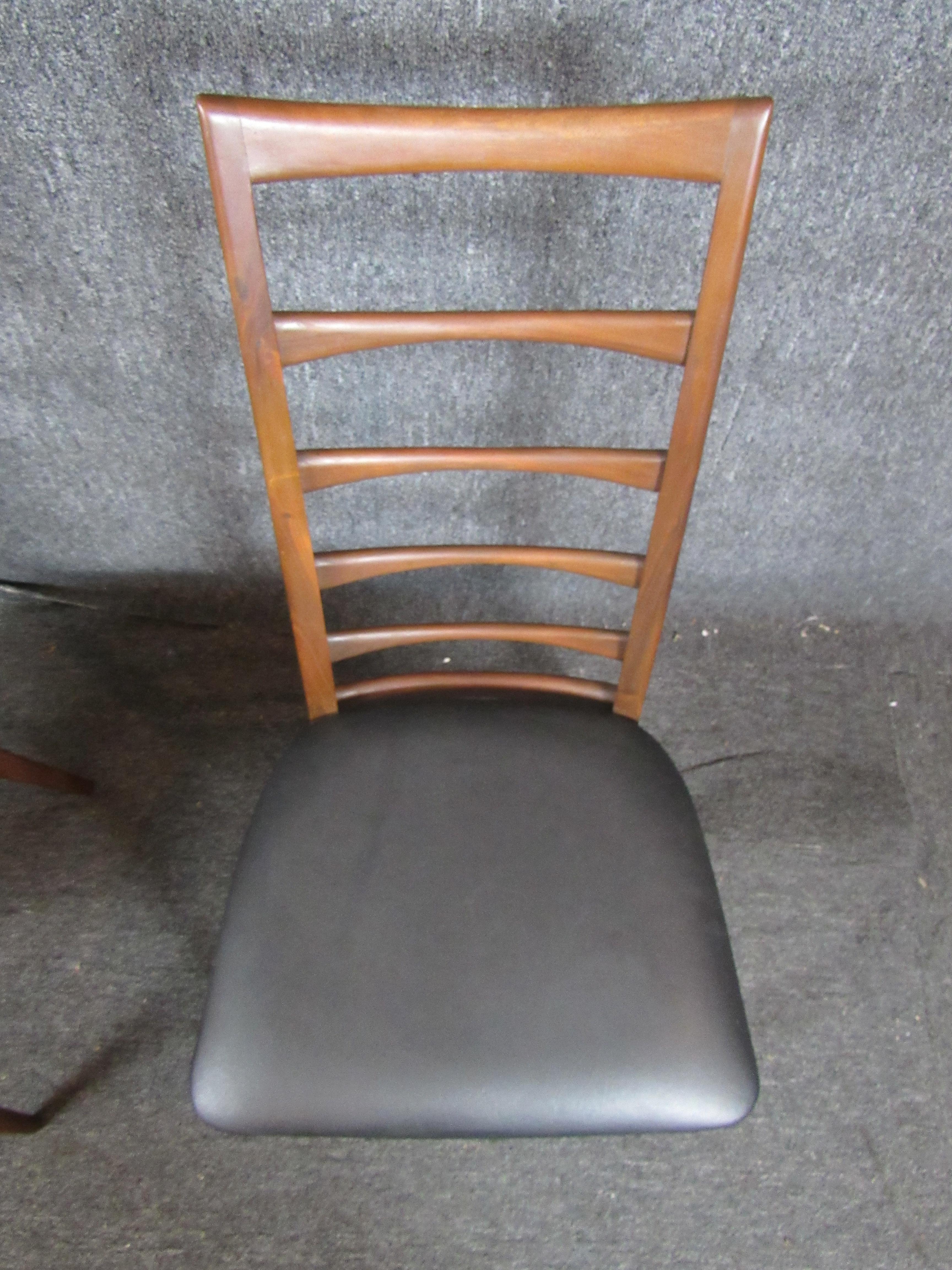 Danish Set of 6 Niels Kofoed Dining Chairs For Sale