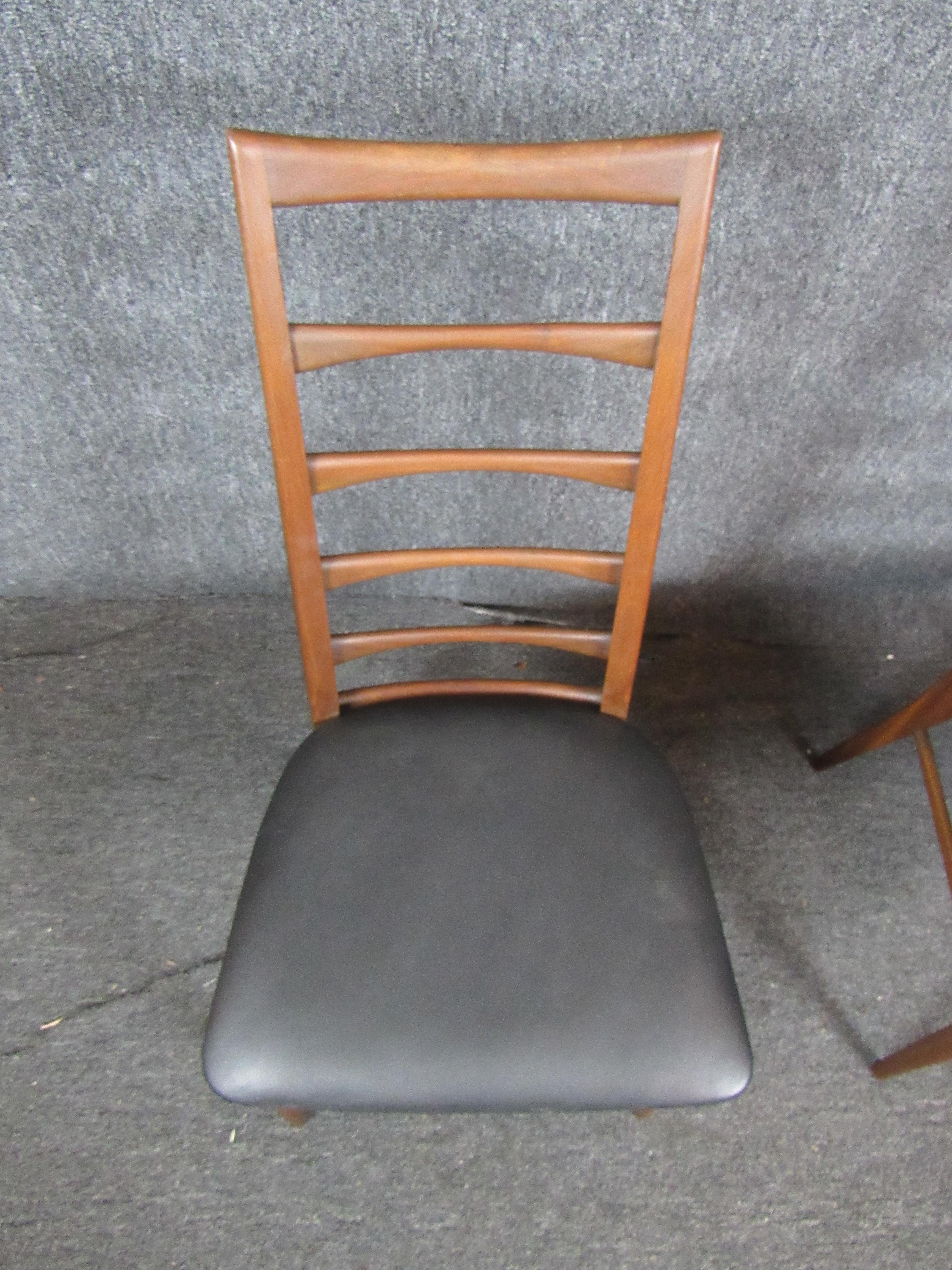 Set of 6 Niels Kofoed Dining Chairs In Good Condition For Sale In Brooklyn, NY