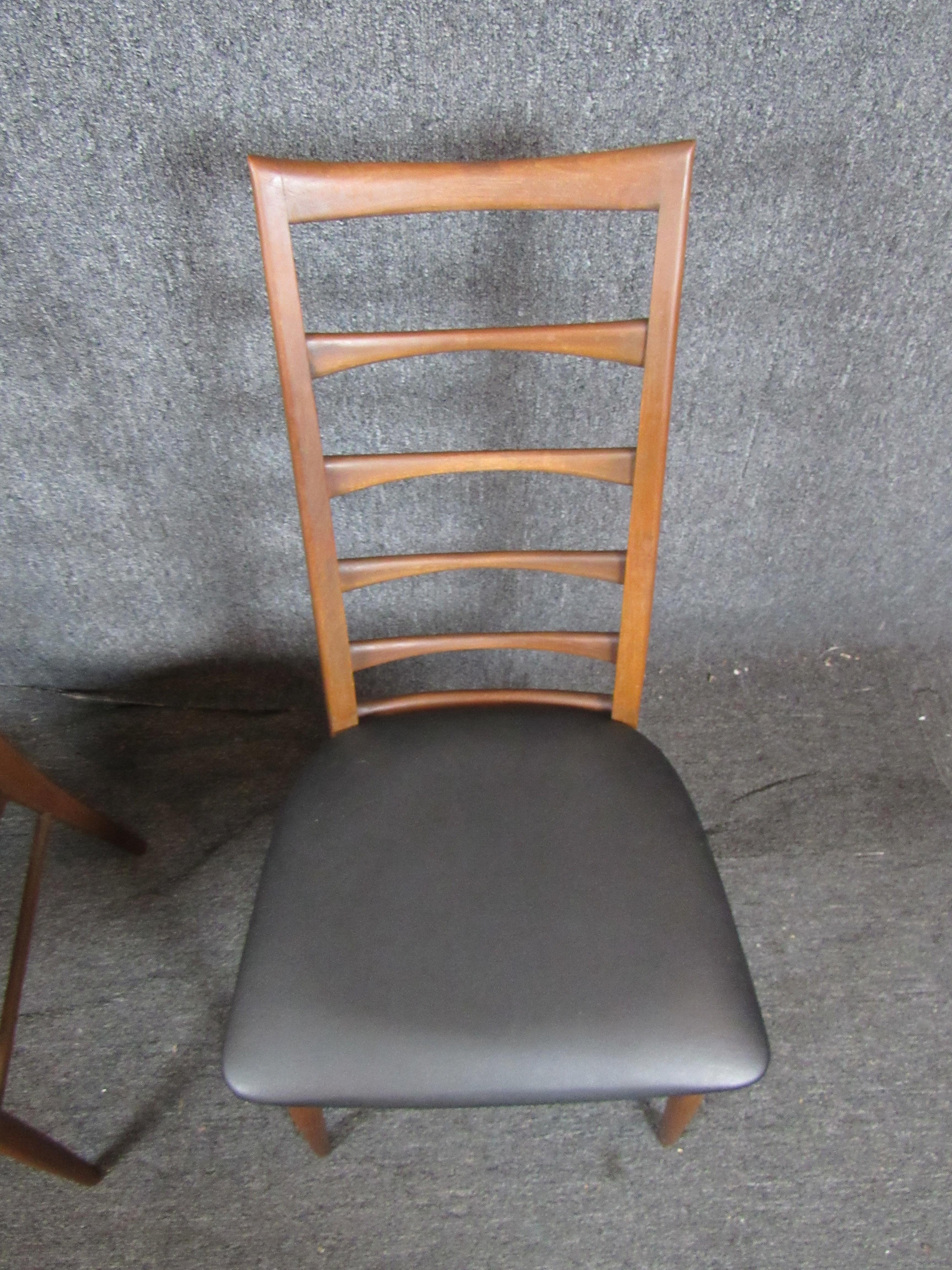 20th Century Set of 6 Niels Kofoed Dining Chairs For Sale