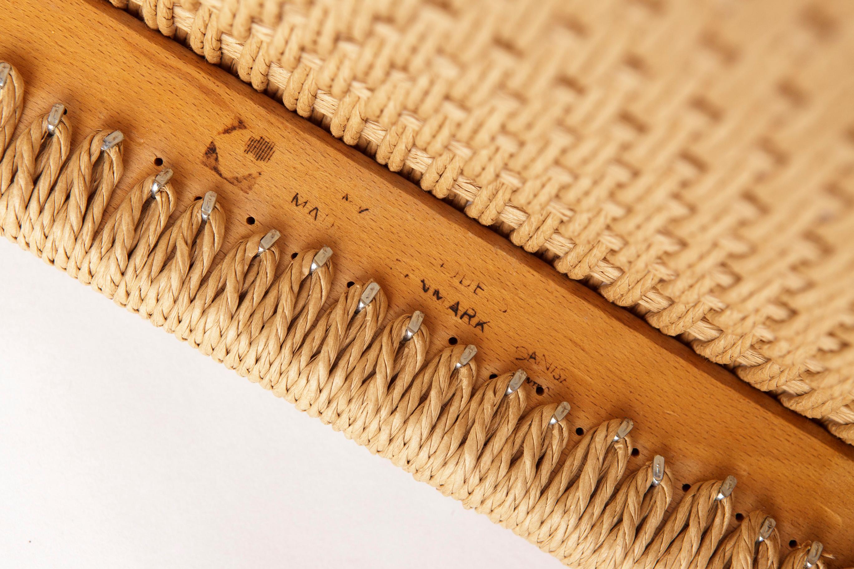 Juego de 6 sillas de comedor Niels Otto Møller Modelo 84 de roble  Danés de mediados de siglo Roble en venta