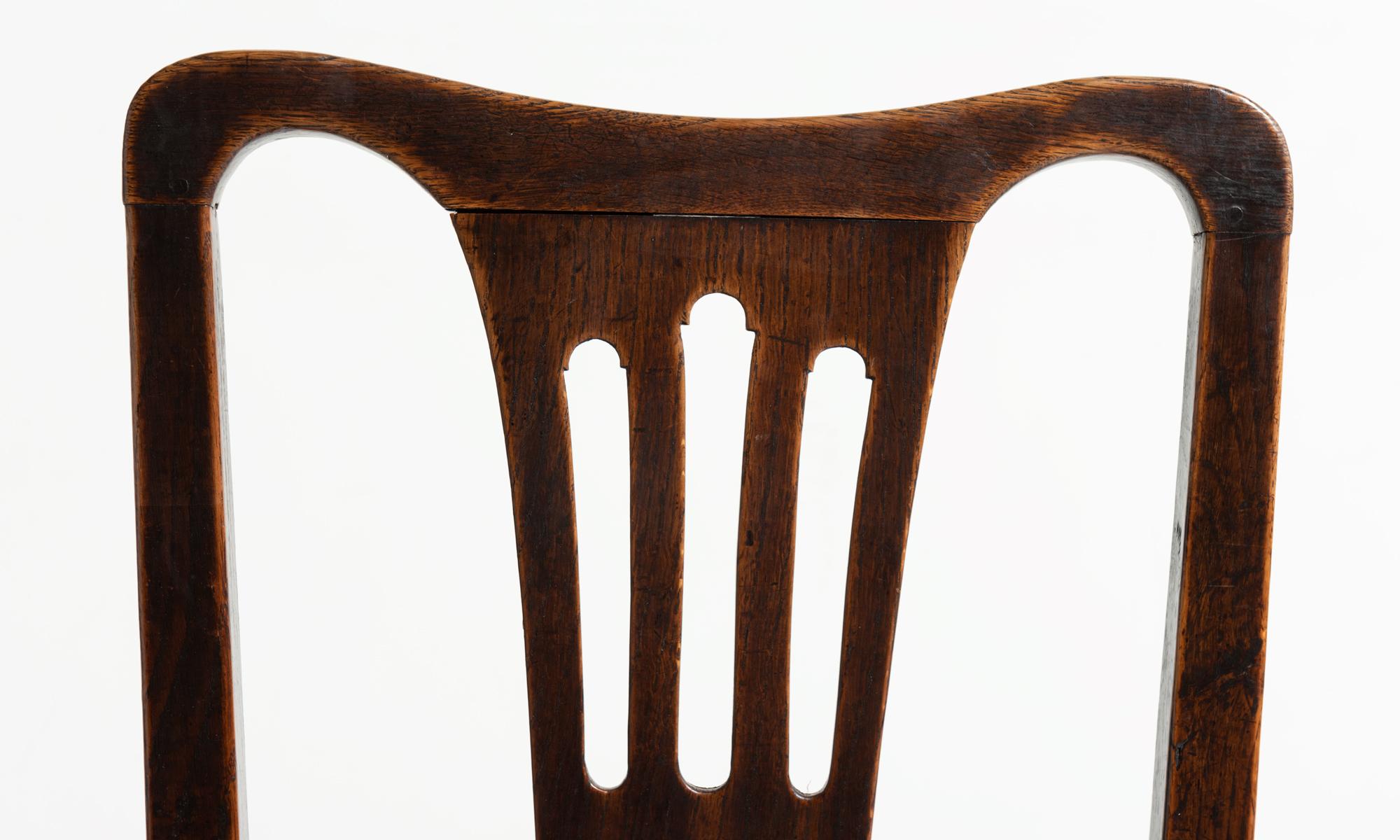 18th Century Set of '6' Oak Dining Chairs