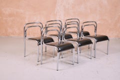 Ensemble de 6 chaises empilables Omk T5, conçues par Rodney Kinsman, 1969