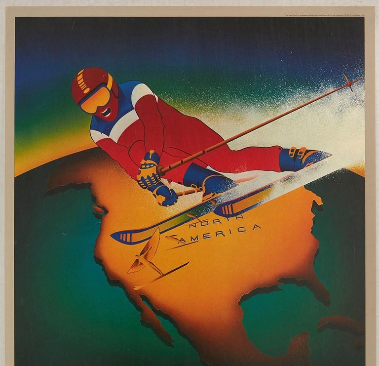 Set of 6 Original Vintage Posters 1980 Moscow Olympic Games Levi's