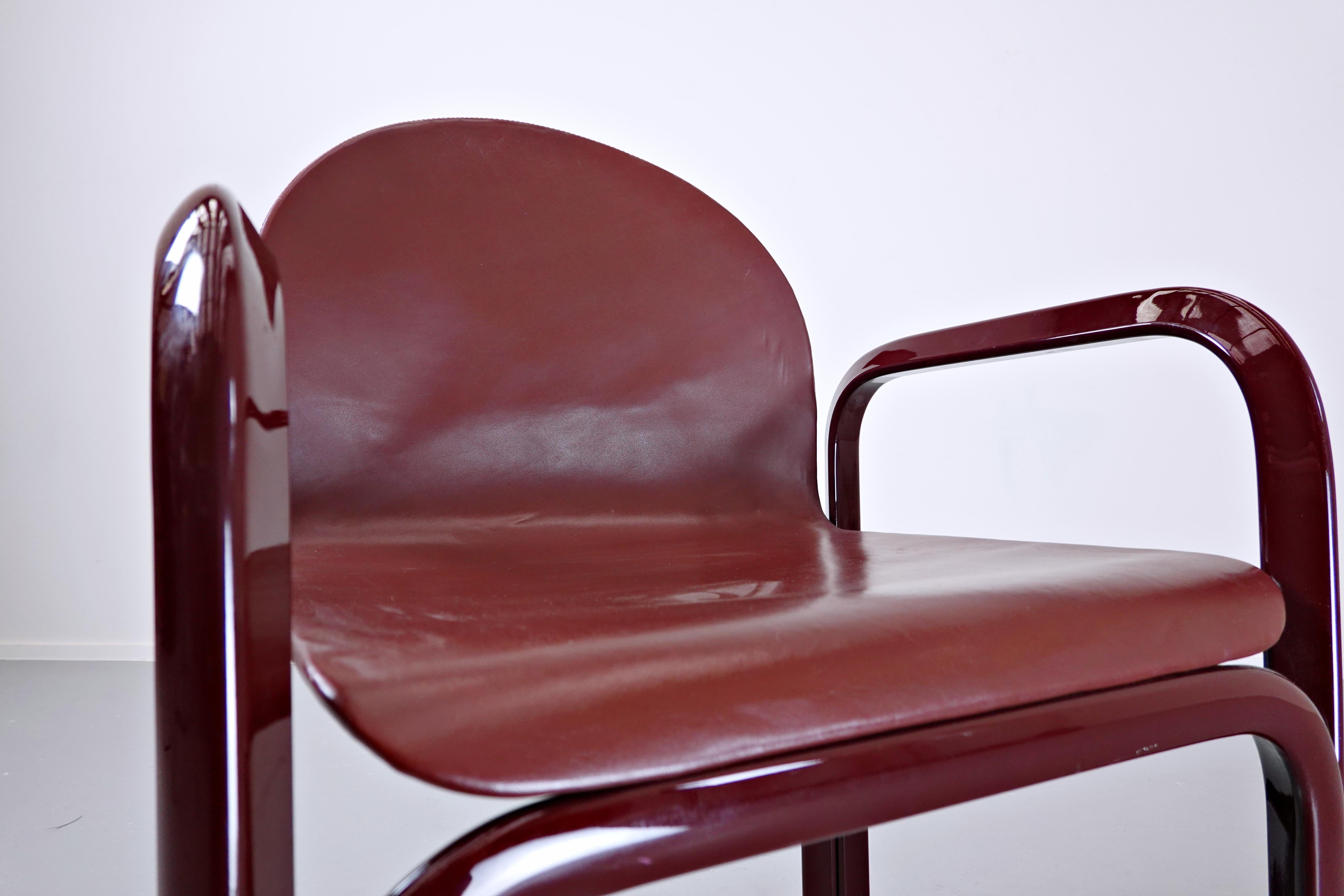 Set of 6 Orsay Armchairs by Gae Aulenti for Knoll International 2