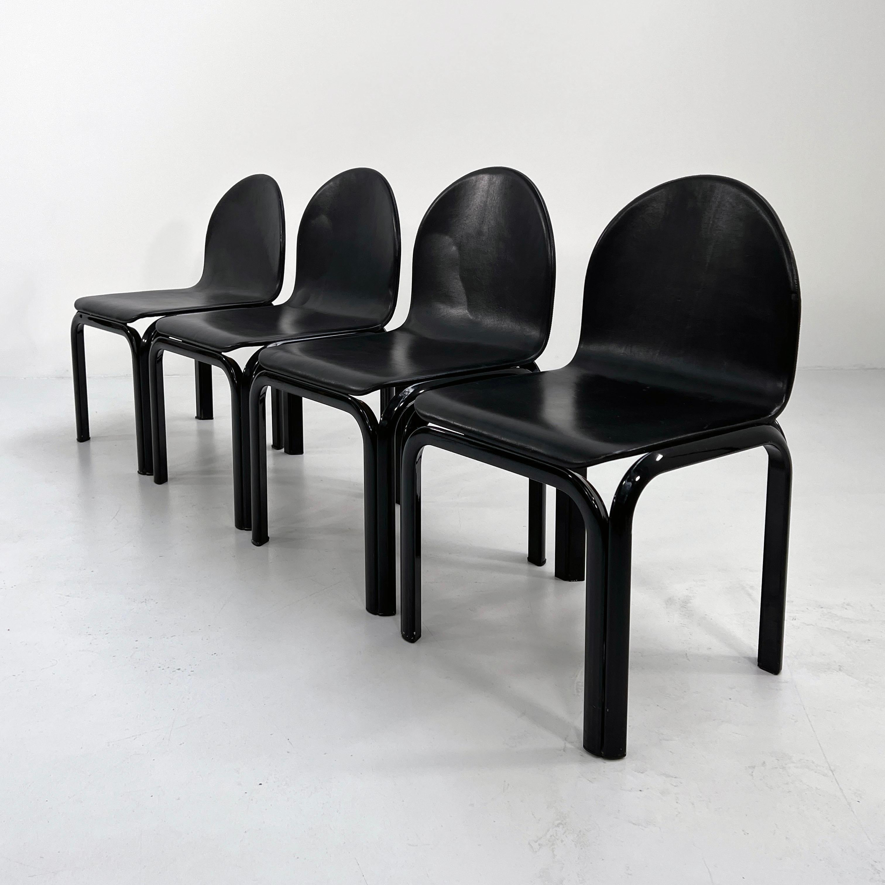 Set of 6 Orsay Dining Chairs by Gae Aulenti for Knoll International, 1970s 1