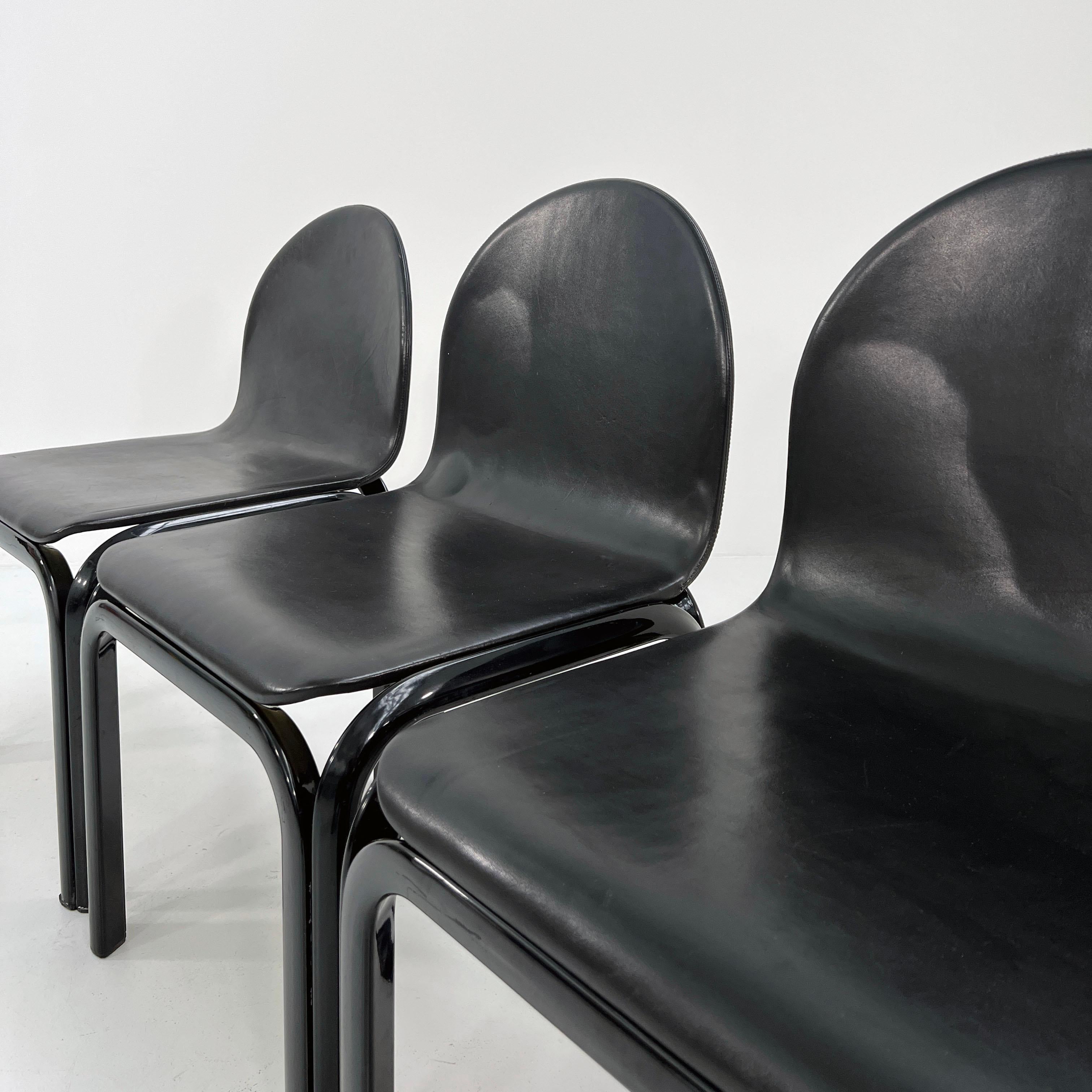 Set of 6 Orsay Dining Chairs by Gae Aulenti for Knoll International, 1970s 4