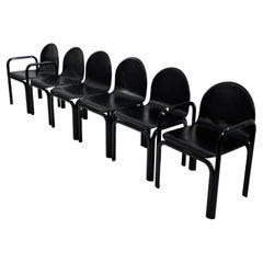Set of 6 Orsay Dining Chairs by Gae Aulenti for Knoll International, 1970s