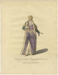 Set of 6 Ottoman Costume Prints, Hand-Colored Engravings, 1767, view 4