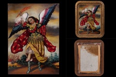 Set of 6 Paintings Attributed to the Cusco School, 18th–19th Centuries